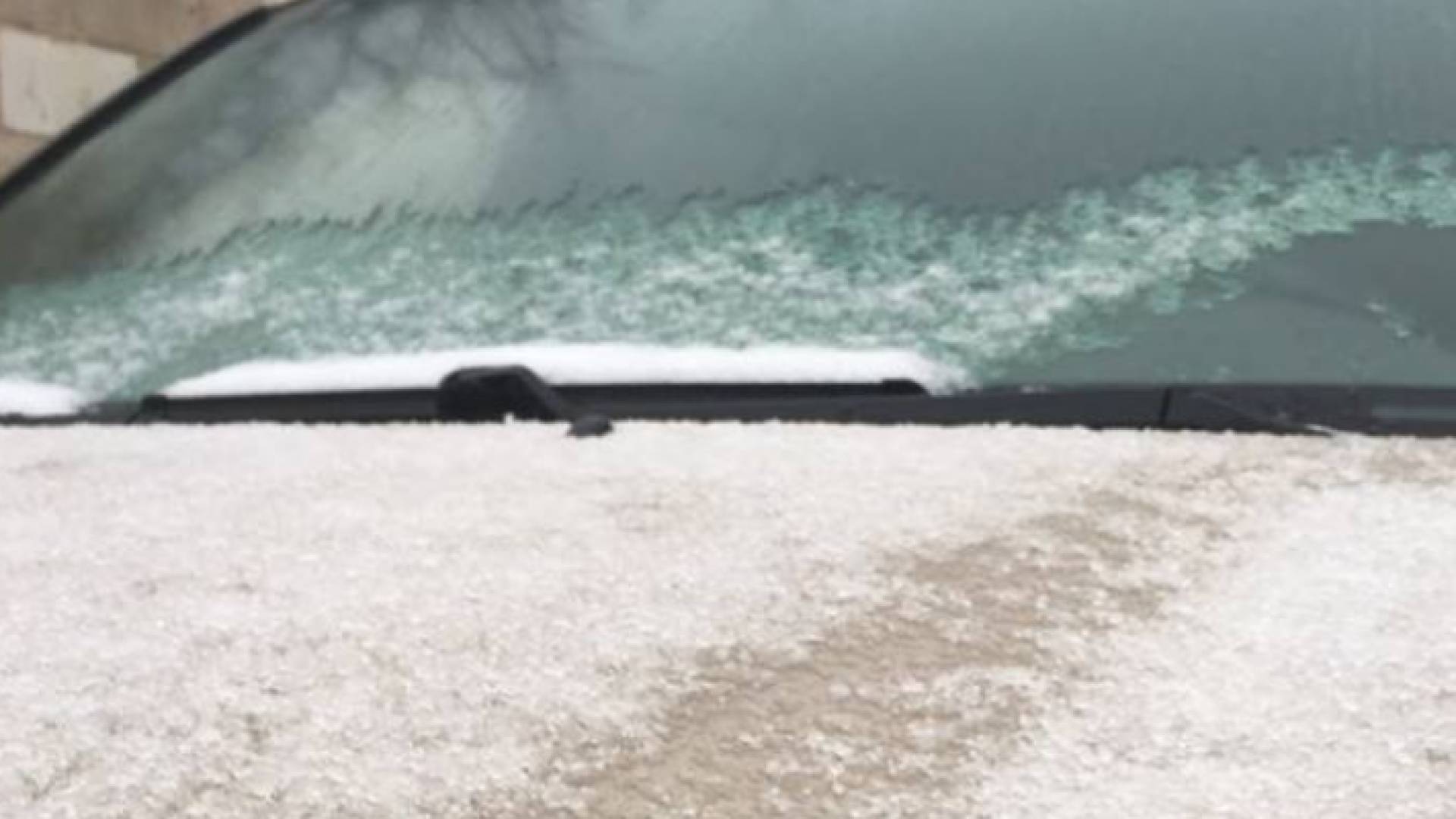 تساقط الثلوج في الرشادية - تصوير المهندس عصام القوابعة