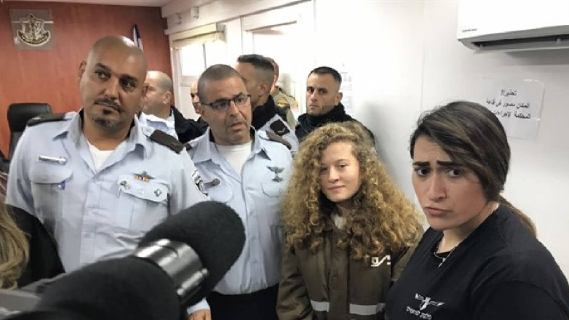 الفتاة الفلسطينية عهد التميمي