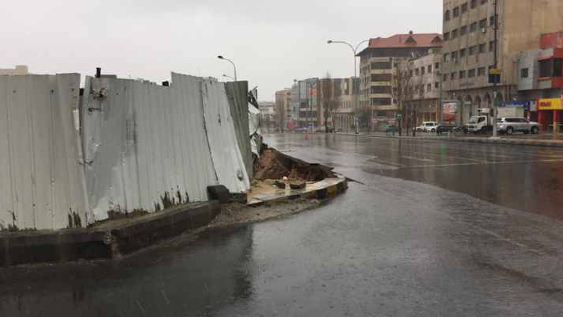 جانب من الانهيار