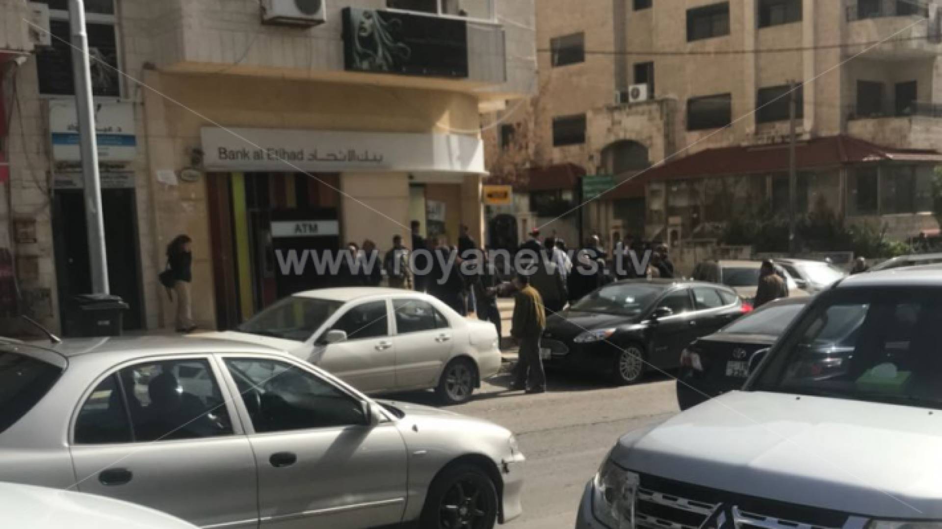 تعرض بنك الاتحاد في عبدون لسطو مسلح