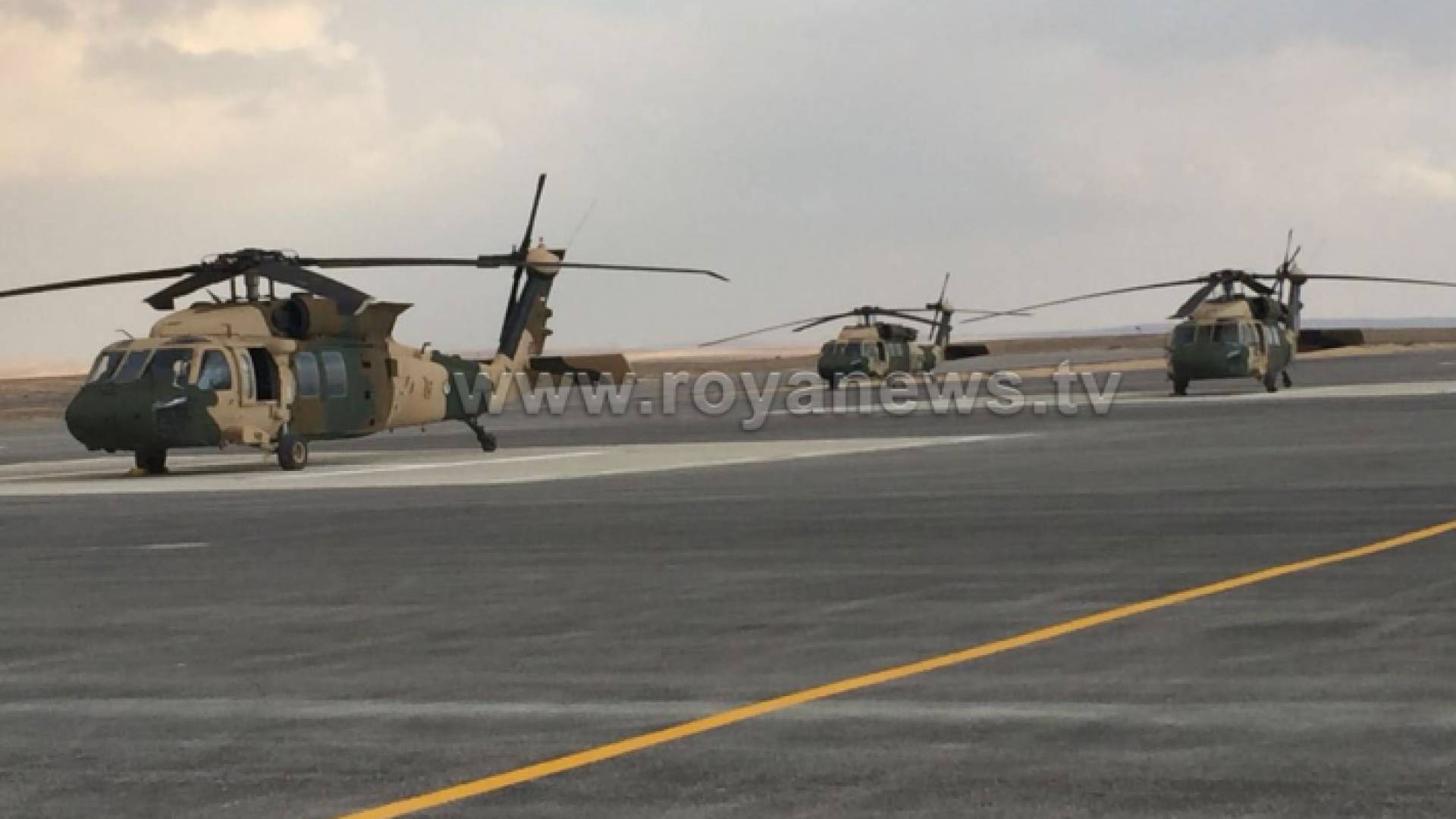 الأردن يتسلم الشحنة النهائية من مروحيات "بلاك هوك" الأمريكية
