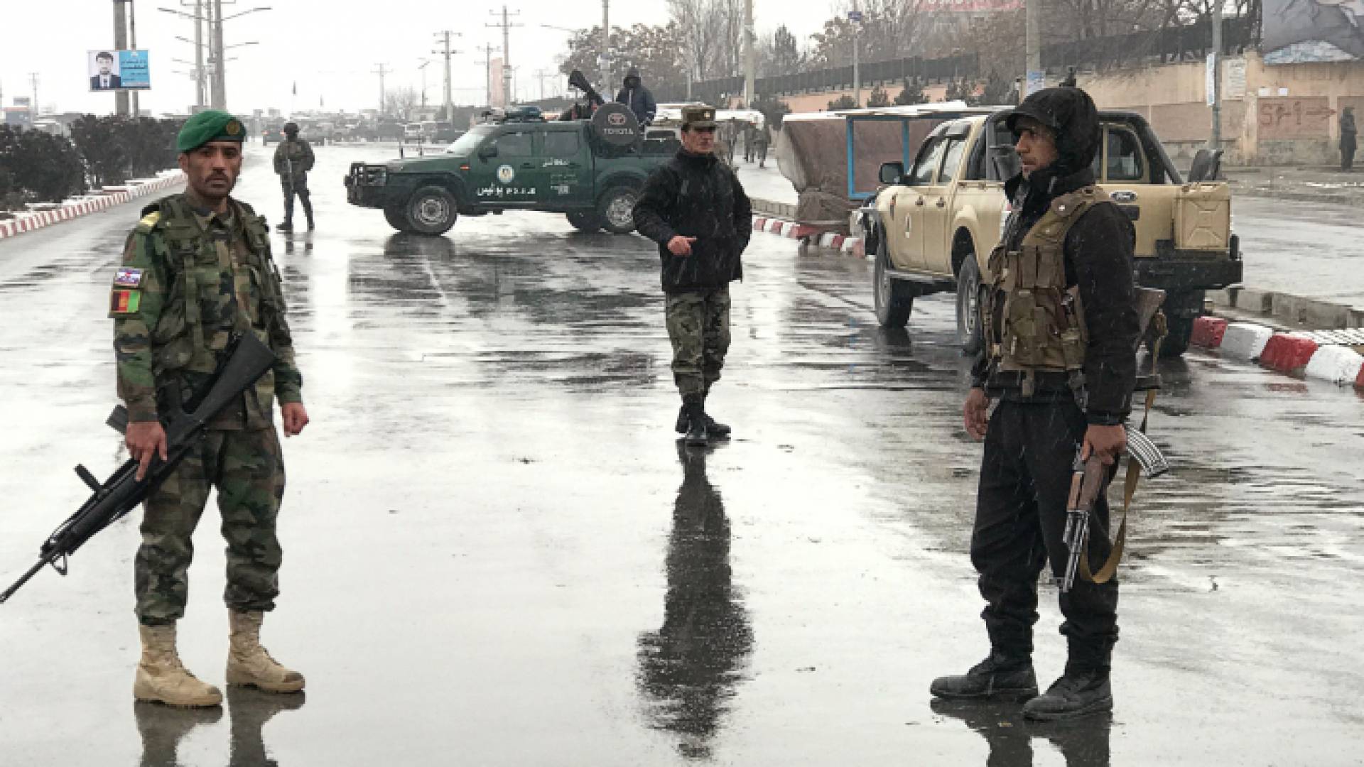 أفراد من الشرطة الأفغانية - ارشيفية