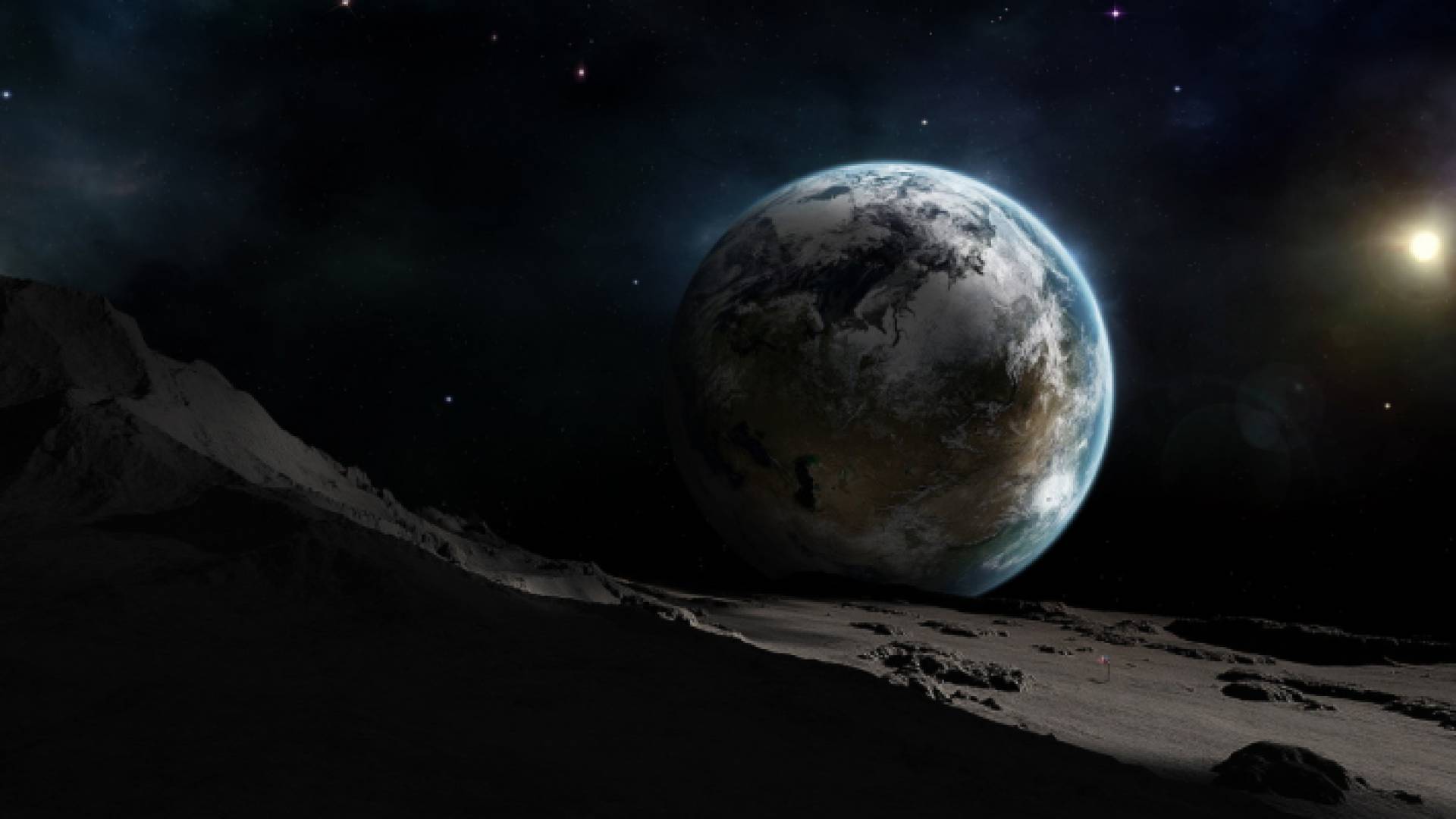 صورة لكوكب الأرض من الفضاء