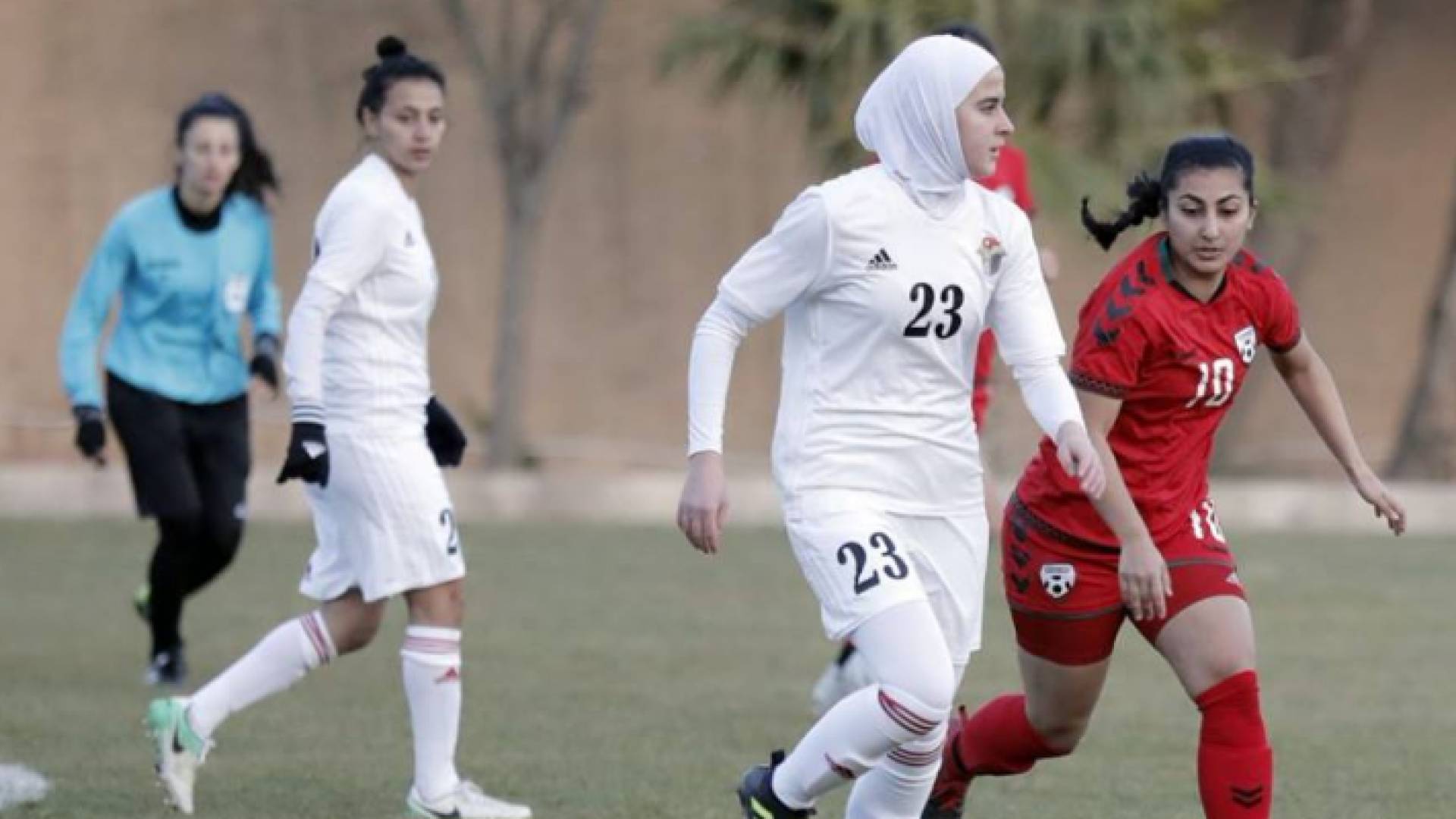 جانب من المباراة