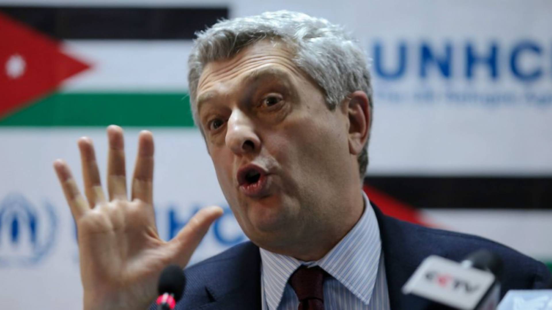 المفوض السامي للأمم المتحدة لشؤون اللاجئين فيليبو غراندي