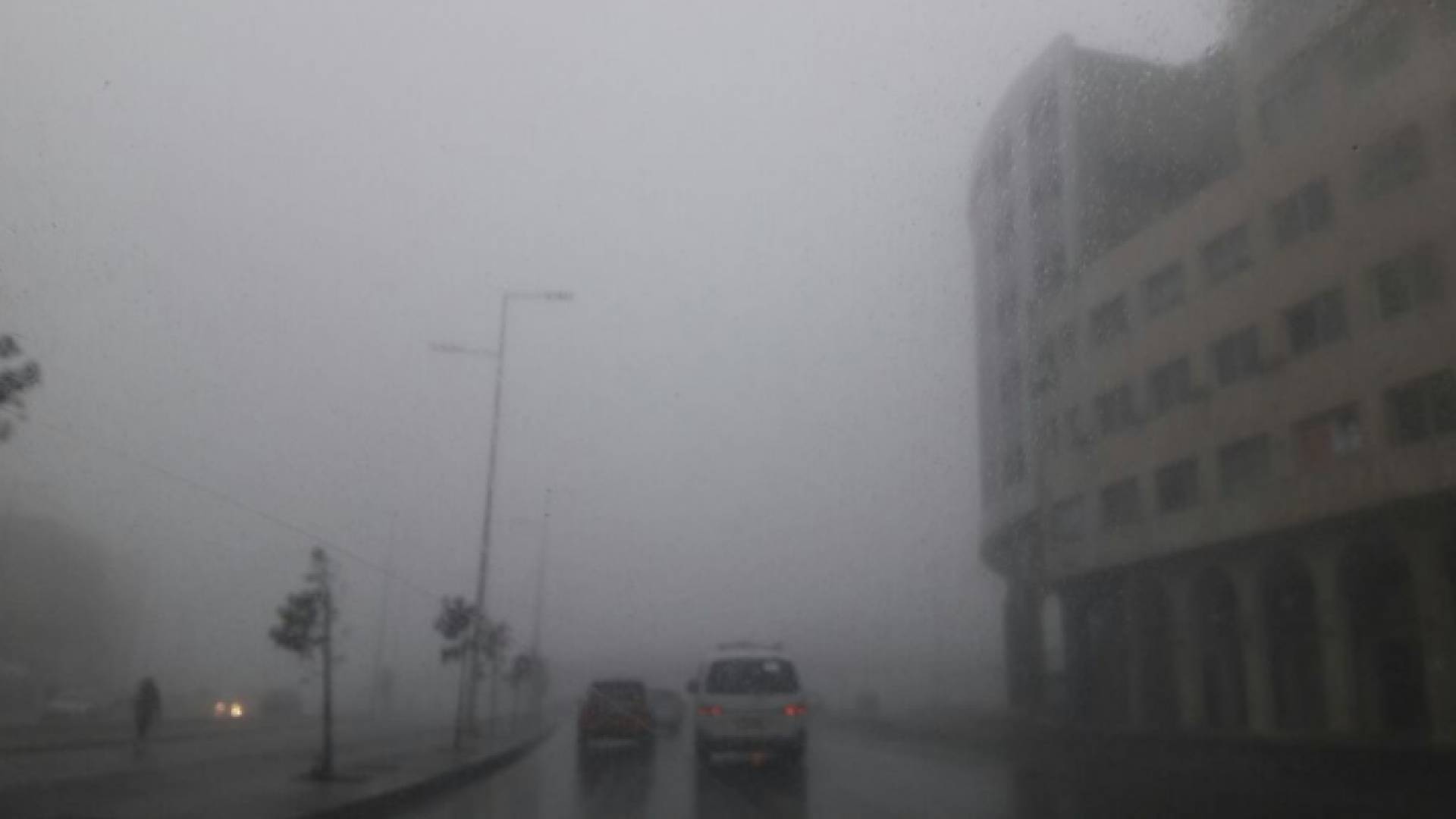 الضباب في العاصم عمان