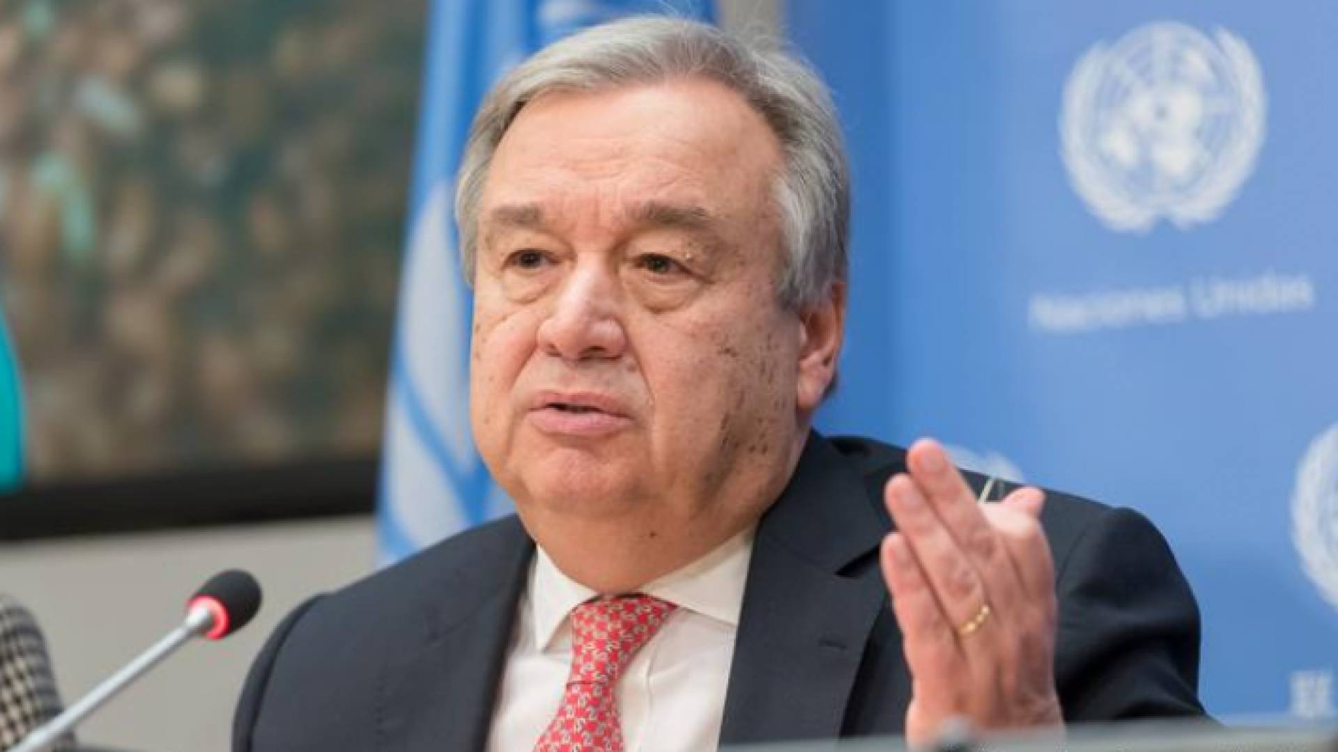 الامين العام للامم المتحدة انطونيو غوتيريس