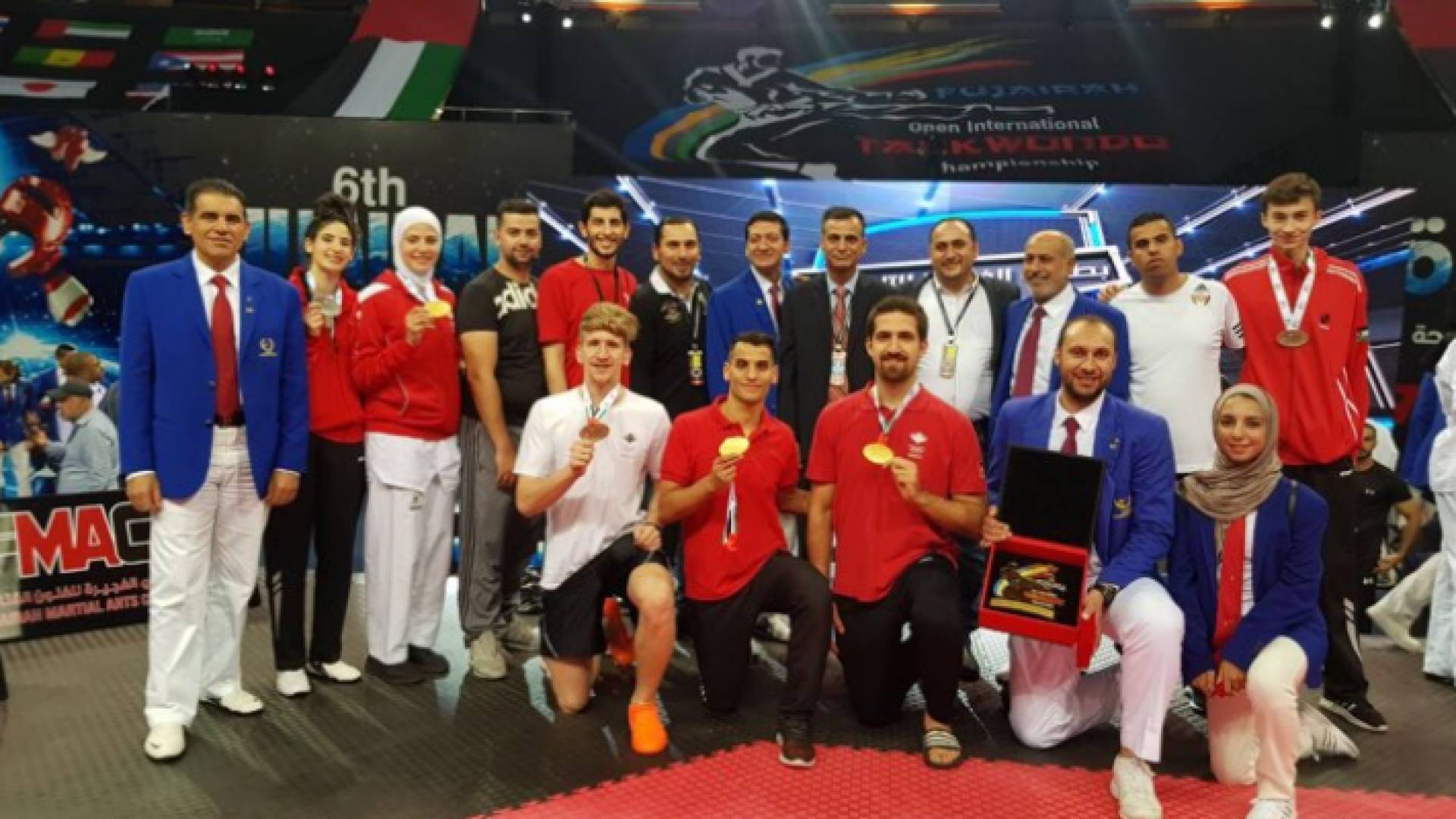 3 ذهبيات وفضية للتايكواندو في ختام مشاركته ببطولة الفجيرة الدولية