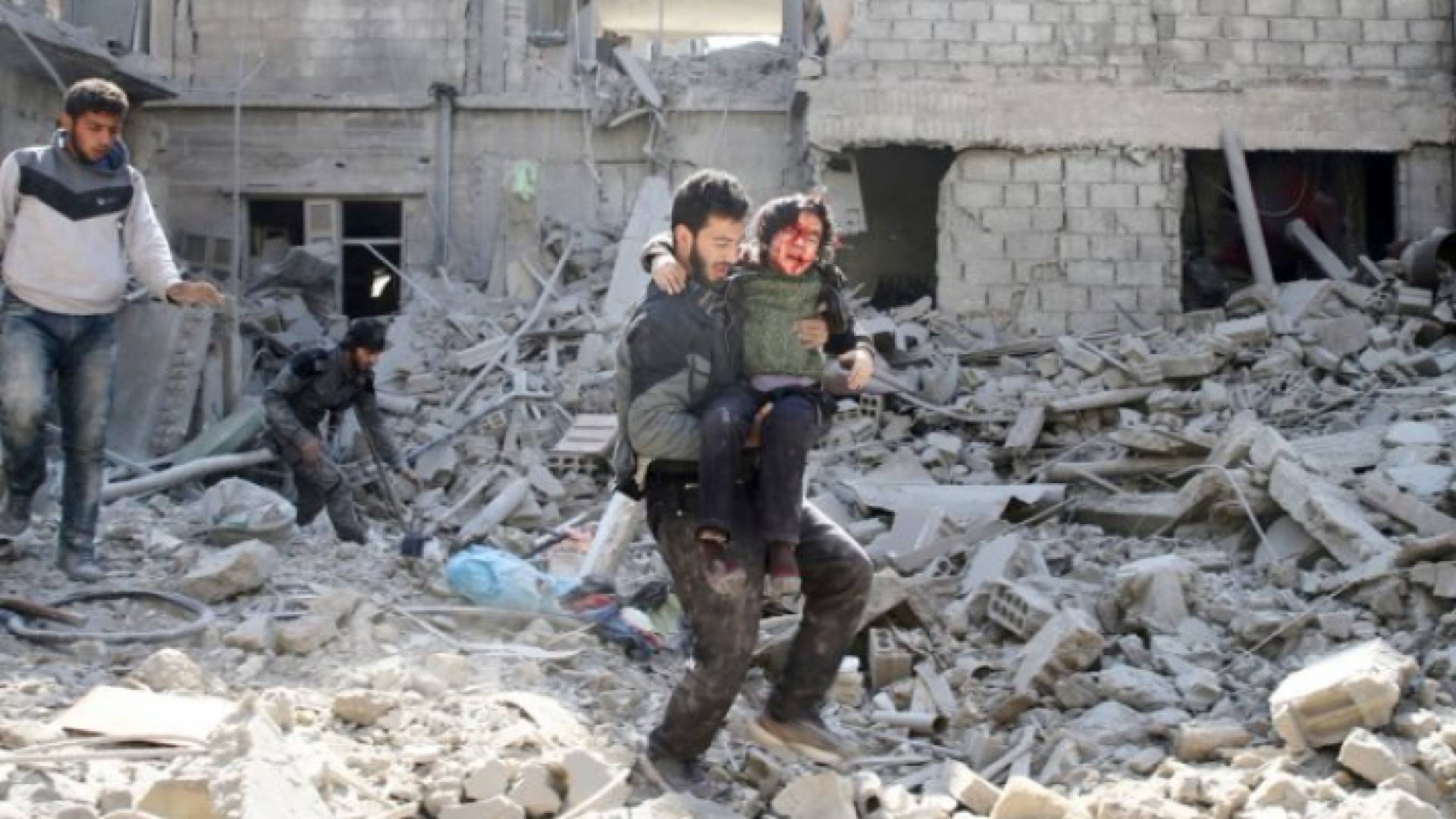 ارشيفية من الهجوم على الغوطة