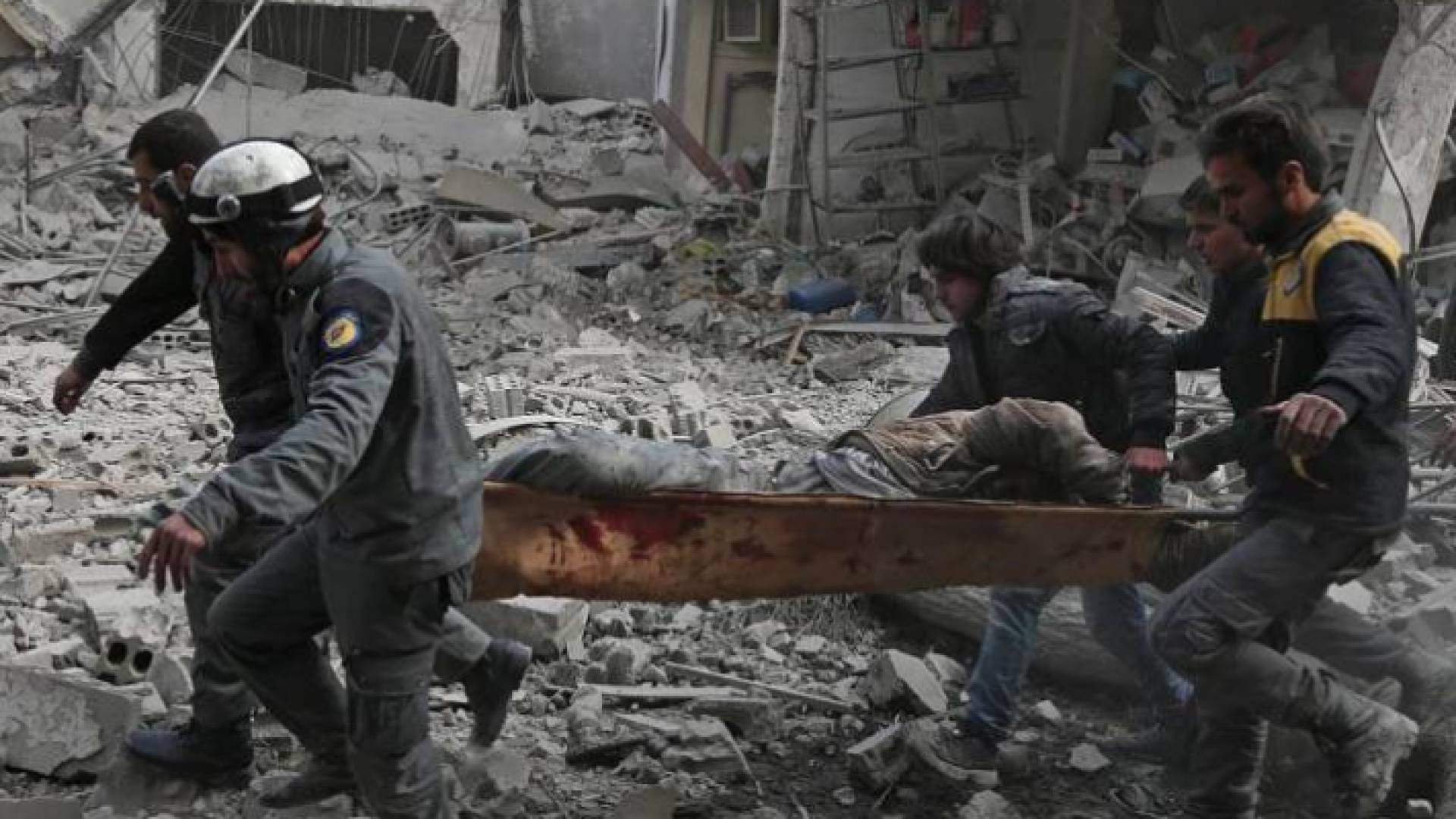 550 مدنيا بينهم نحو مئة طفل سقطوا في الغوطة خلال 7 أيام