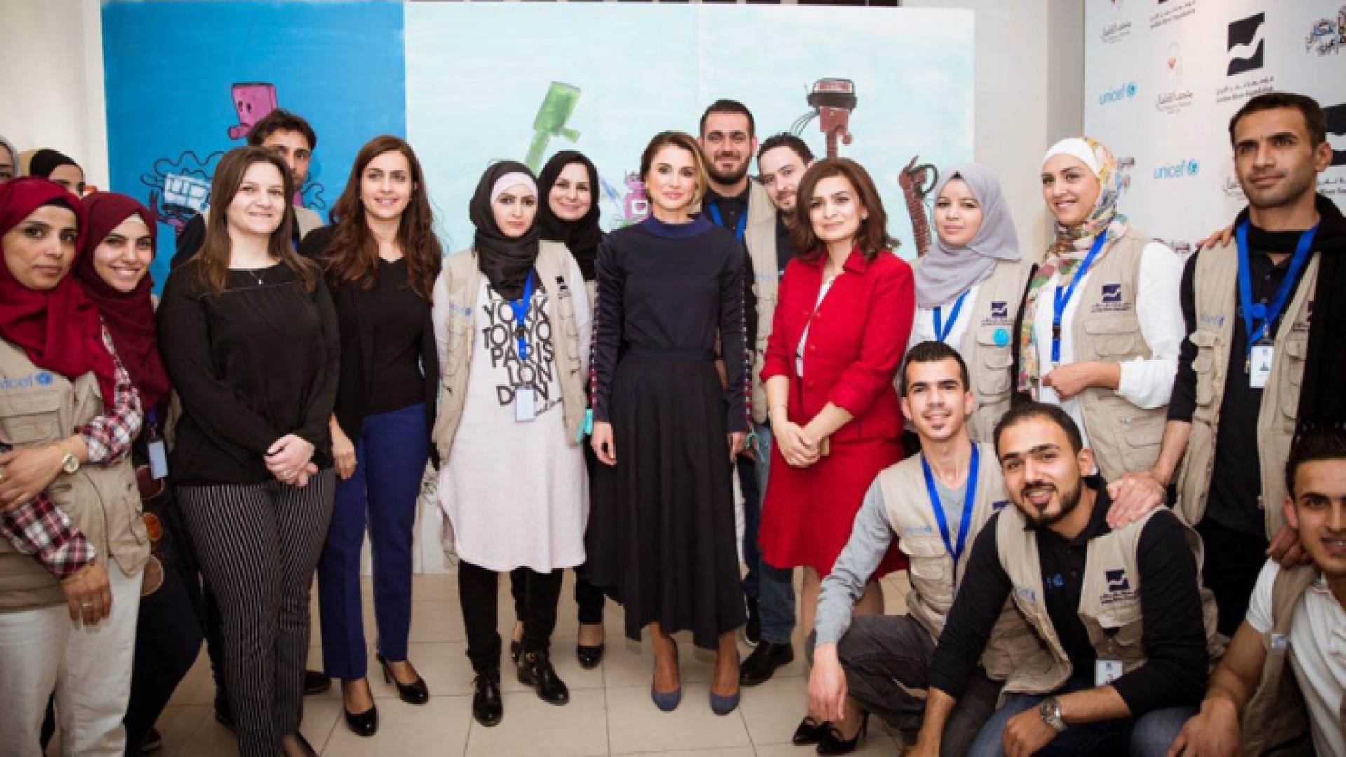 الملكة تطلق المعرض المتنقل لمشروع مختبرات الابتكار الاجتماعي