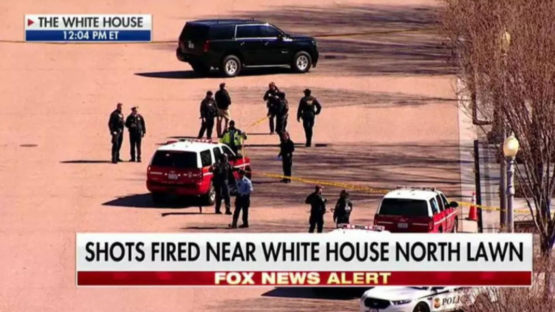 انتشار امني حول البيت الابيض اثر اطلاق نار