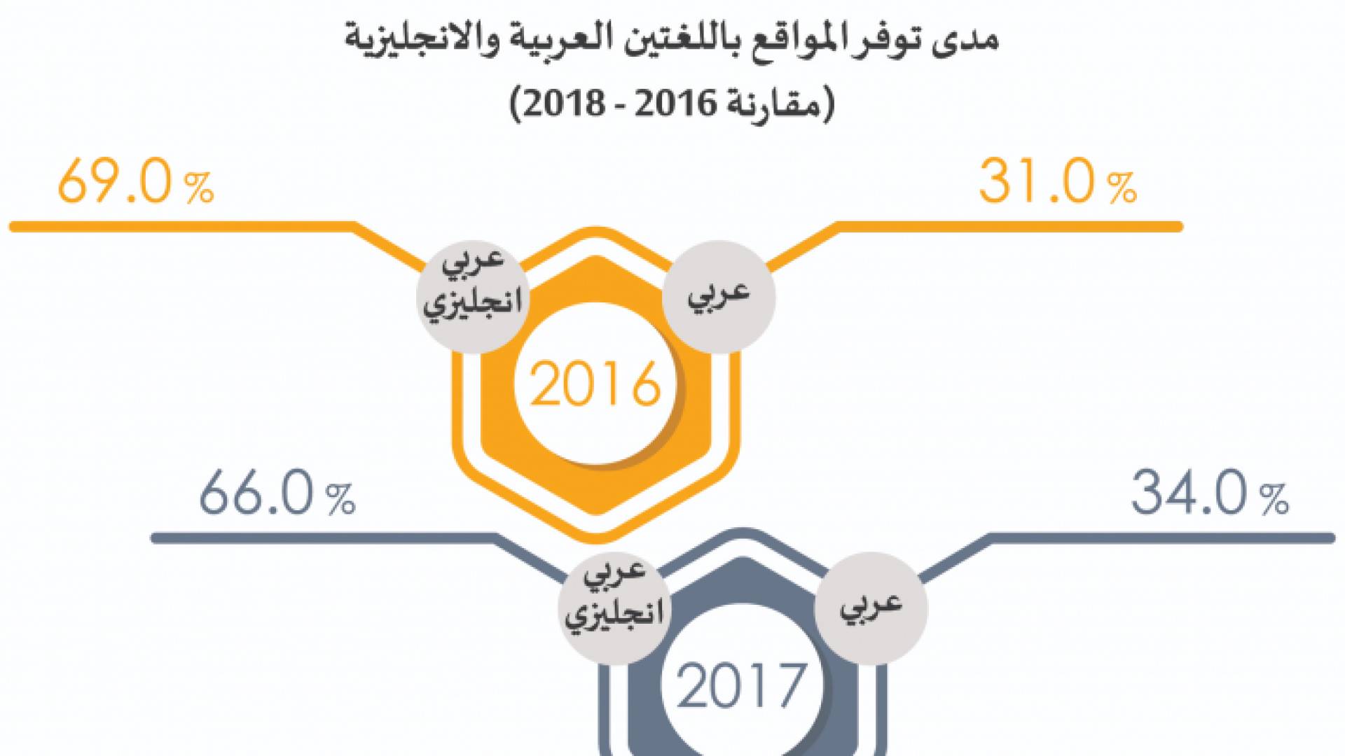 29 % من المواقع الالكترونية الحكومية لا تدعم اللغة الانجليزية