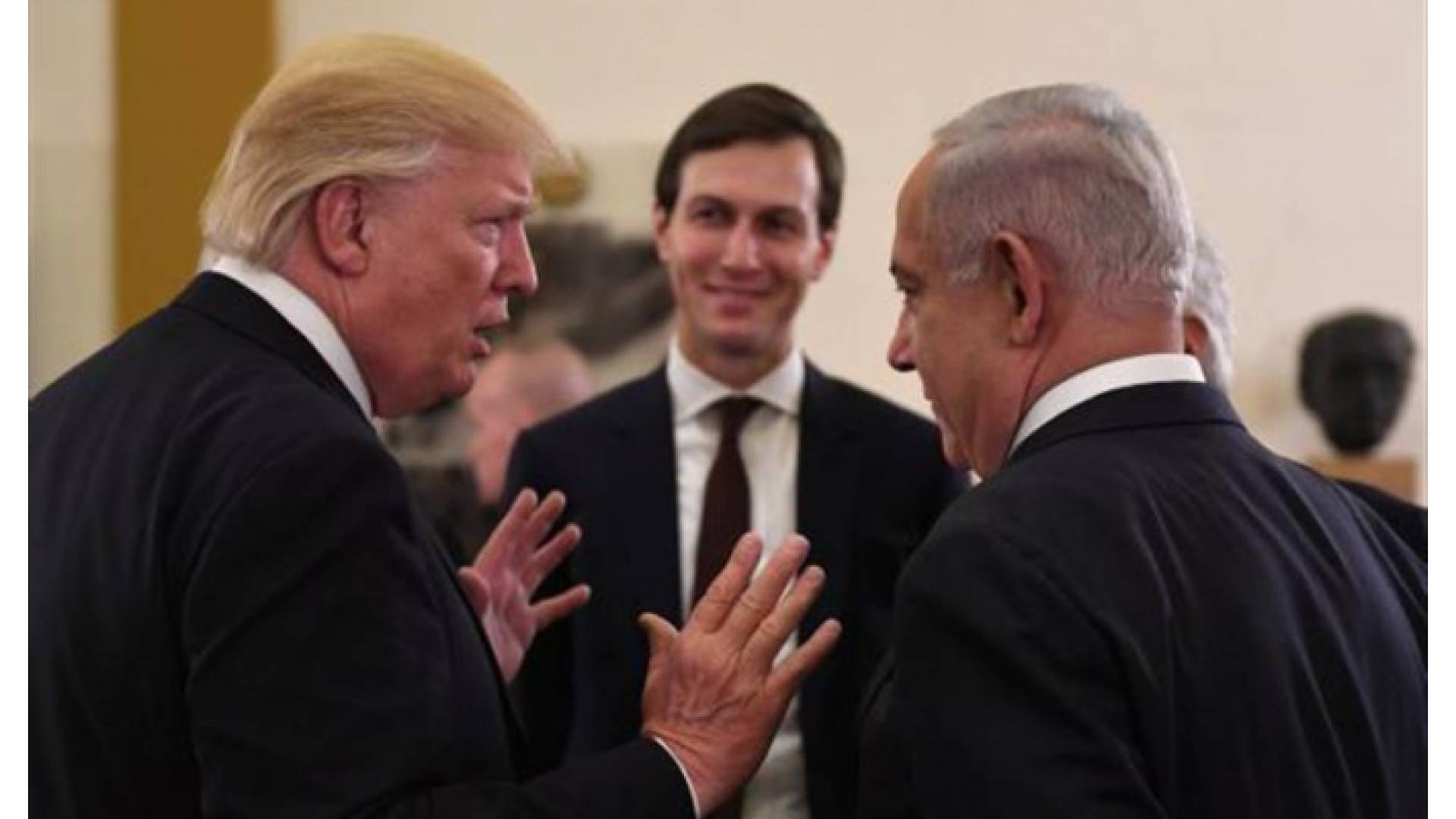 ارشيفية للرئيس الأمريكي ورئيس وزراء الاحتلال