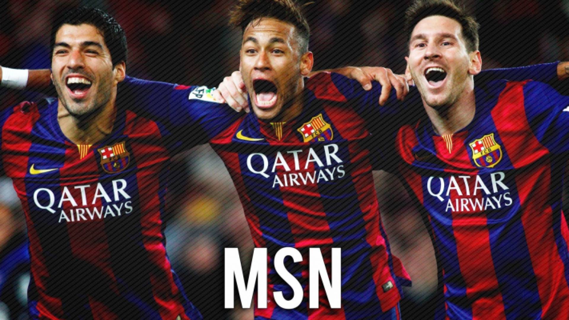 ثلاثي هجوم برشلونة السابق