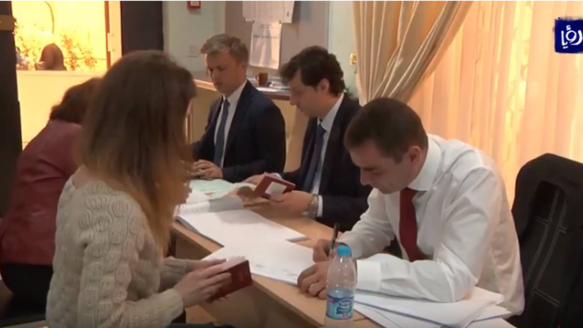 أبناء الجالية الروسية يدلون بأصواتهم لانتخاب رئيس بلادهم