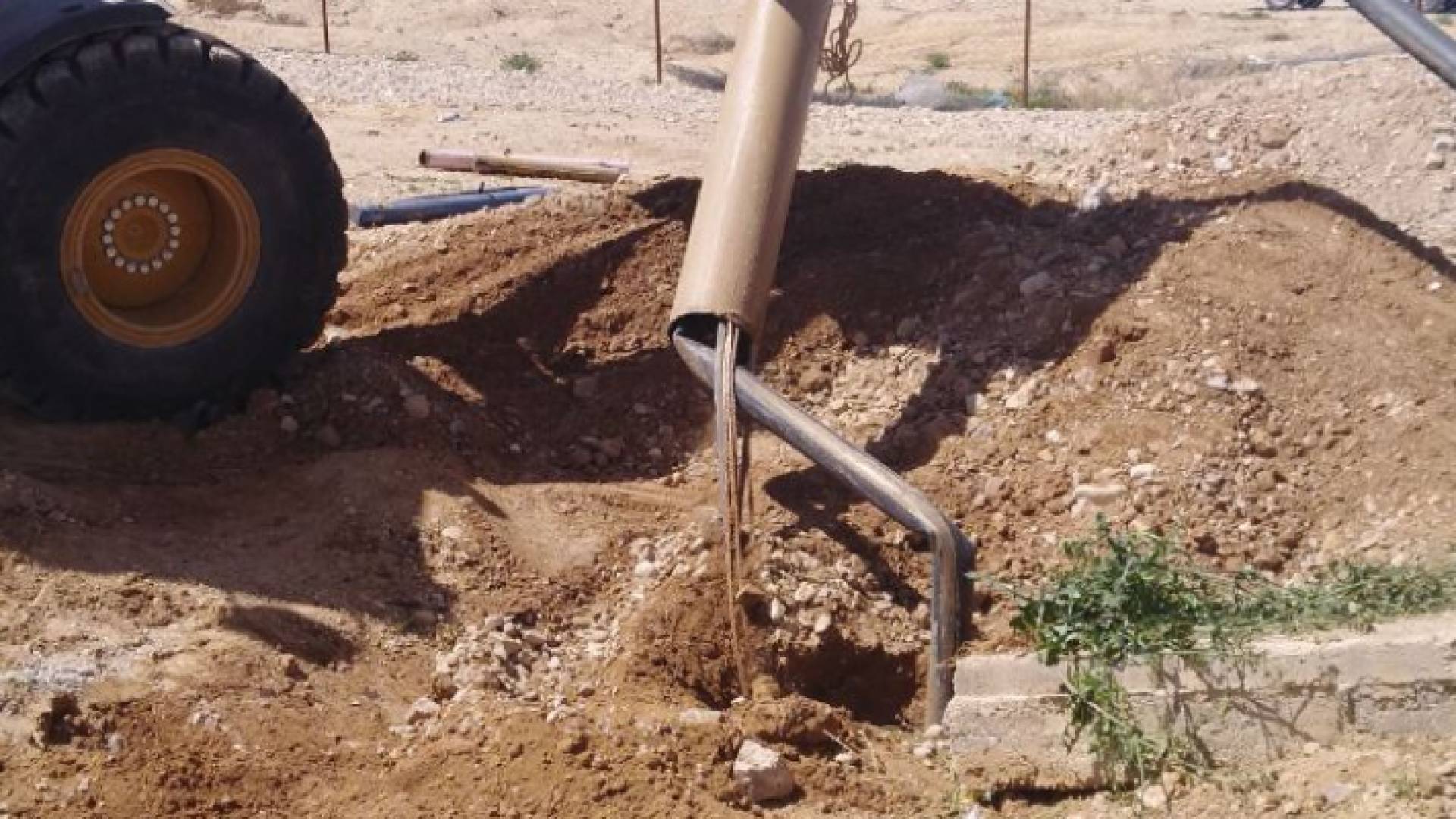 ردم بئر في الحسا