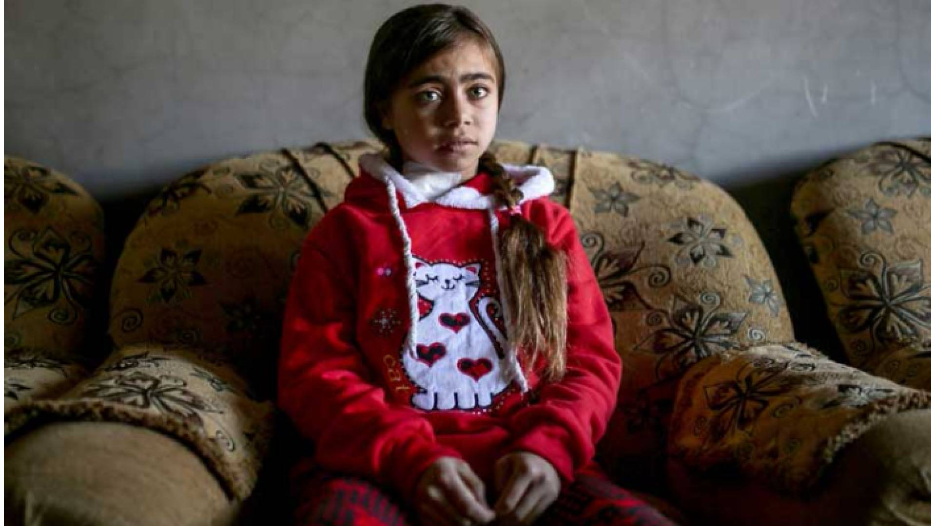 الطفلة الفلسطينية إنعام العطار