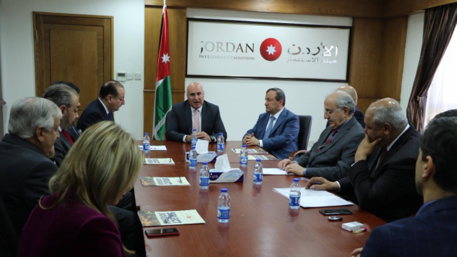 صورة خلال اللقاء