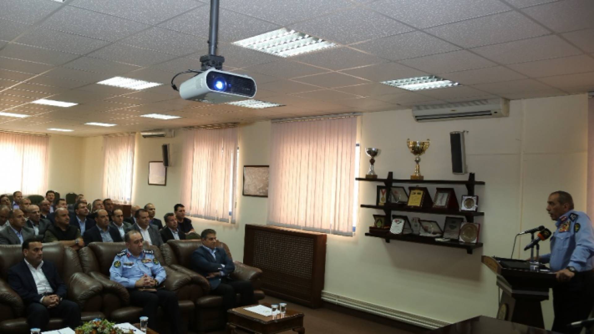 مدير الأمن العام اللواء فاضل الحمود