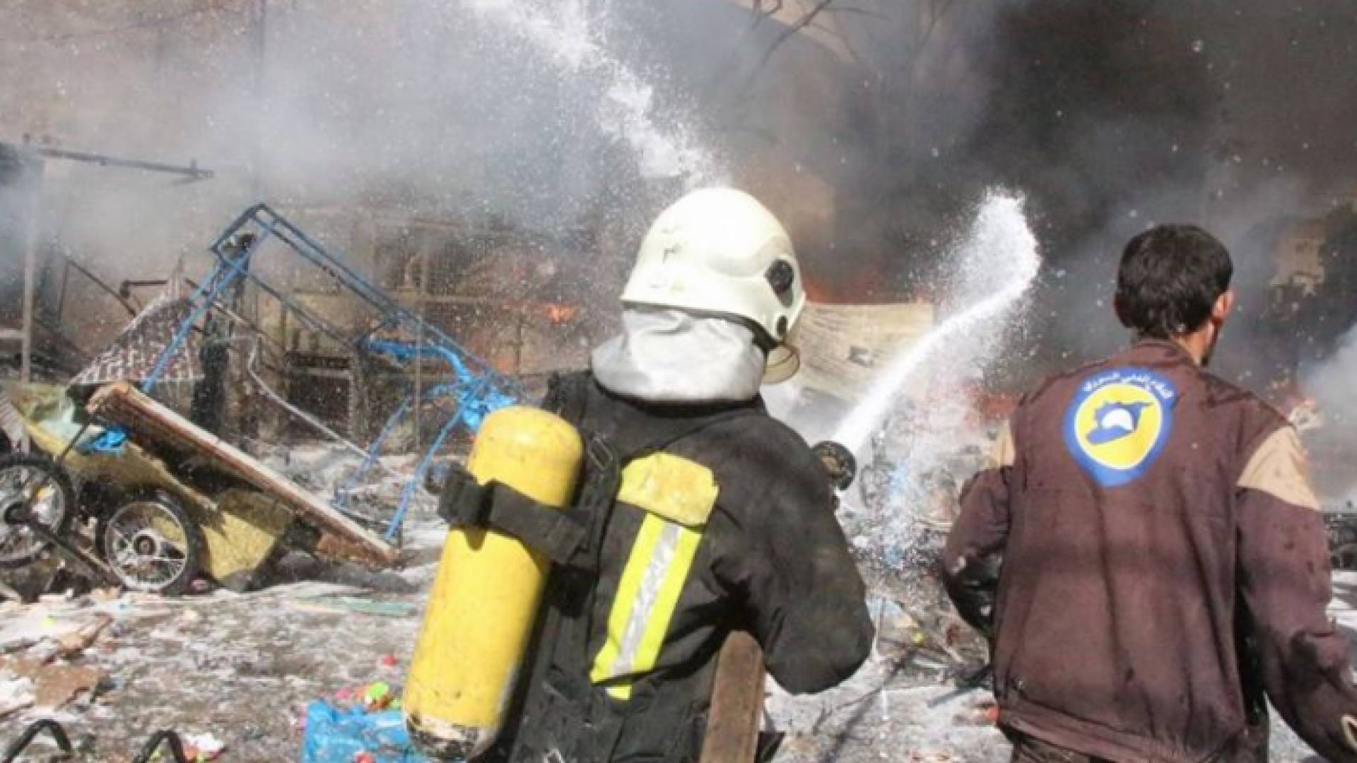 منظمة الخوذ البيضاء أكدت وقوع الهجوم الكيماوي