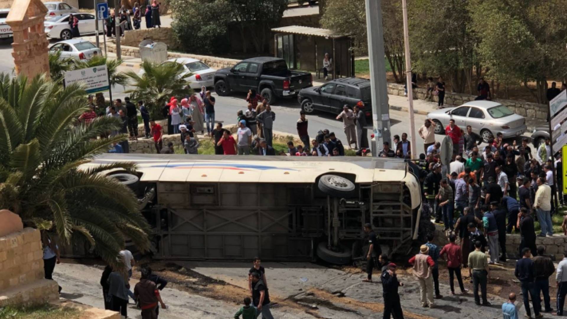 صورة من موقع الحادث