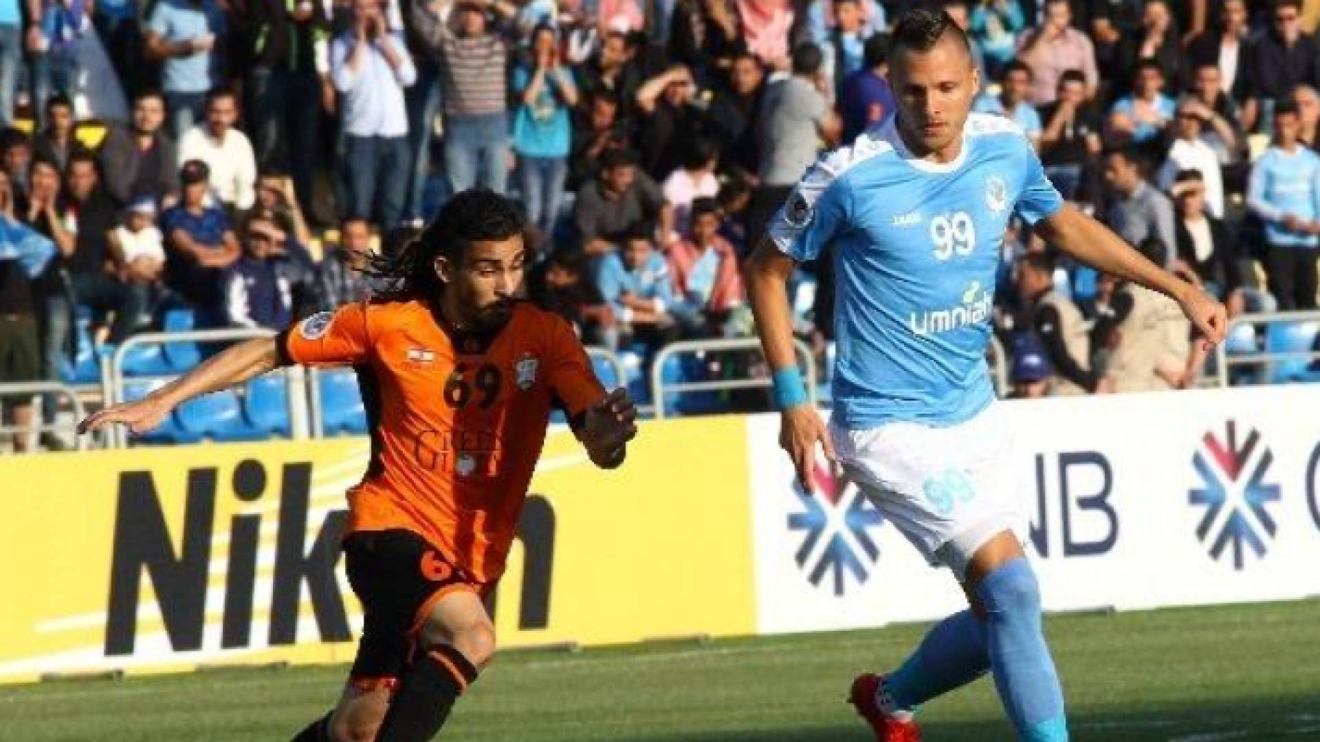 جانب من المباراة