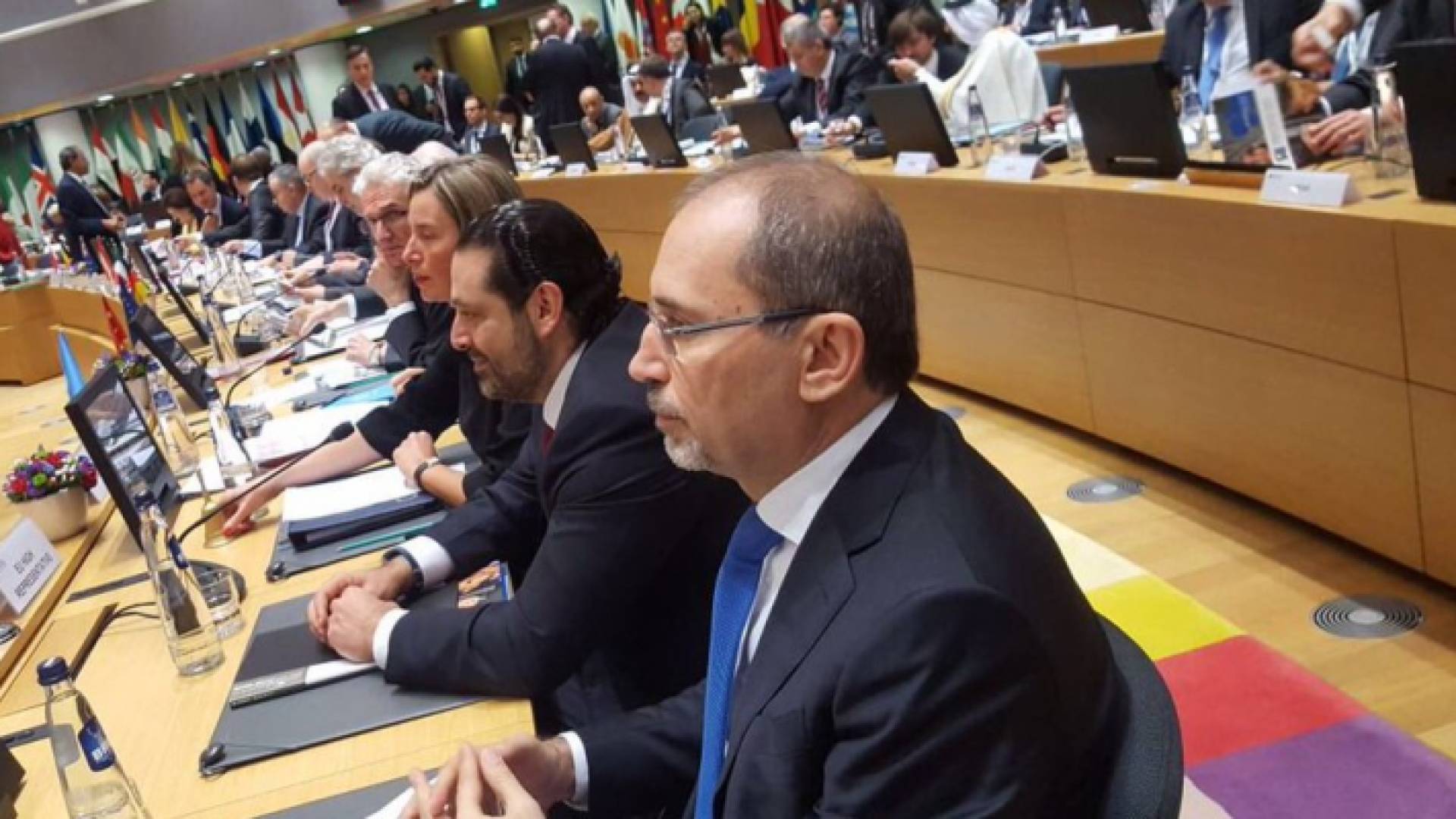 الصفدي خلال المؤتمر