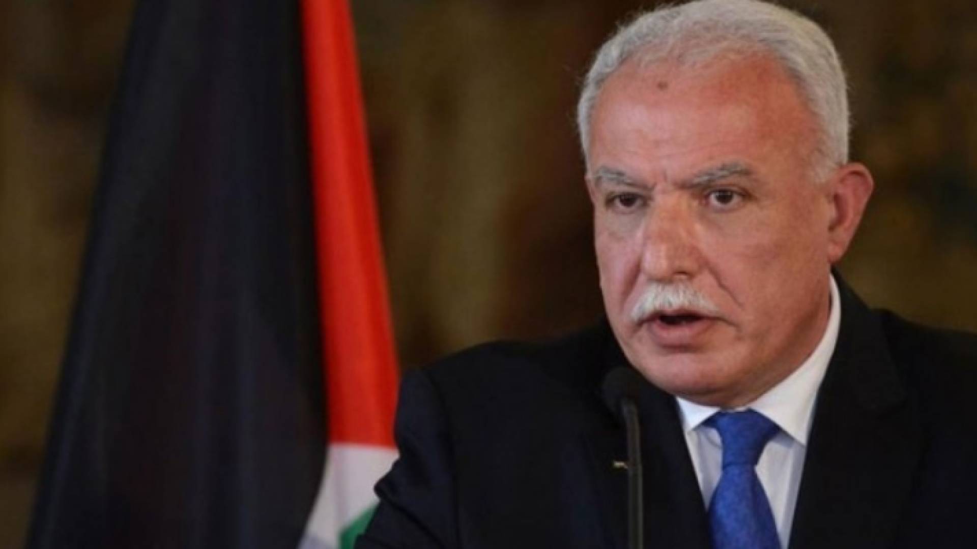 وزير الخارجية الفلسطيني رياض المالكي