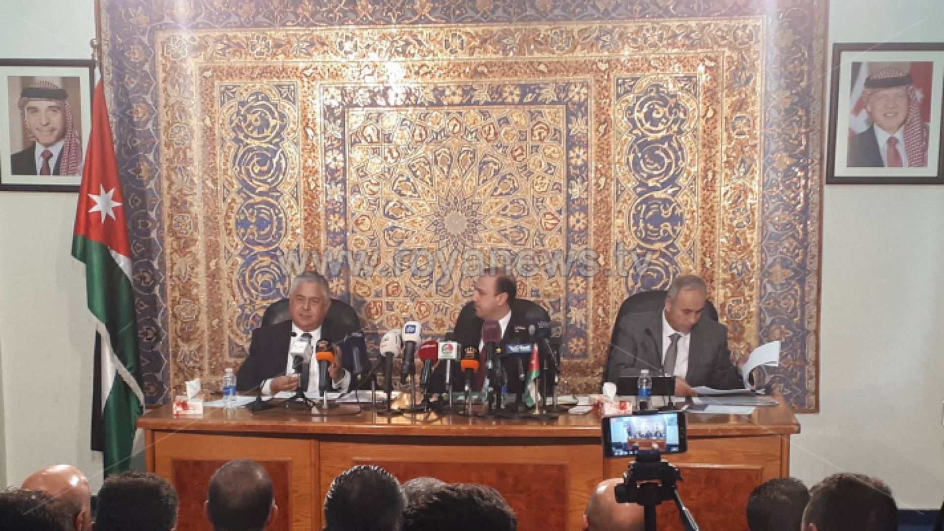 جانب من المؤتمر الصحفي