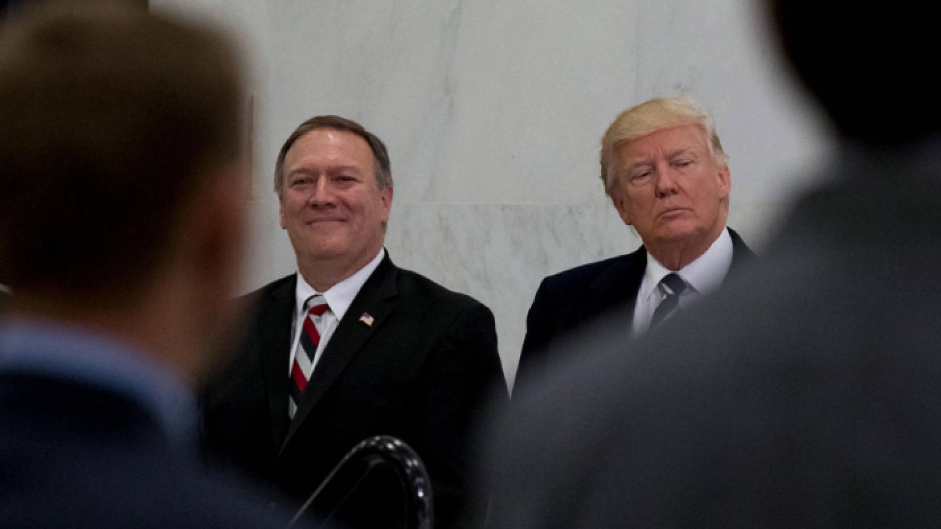 ترمب ومايك بومبيو