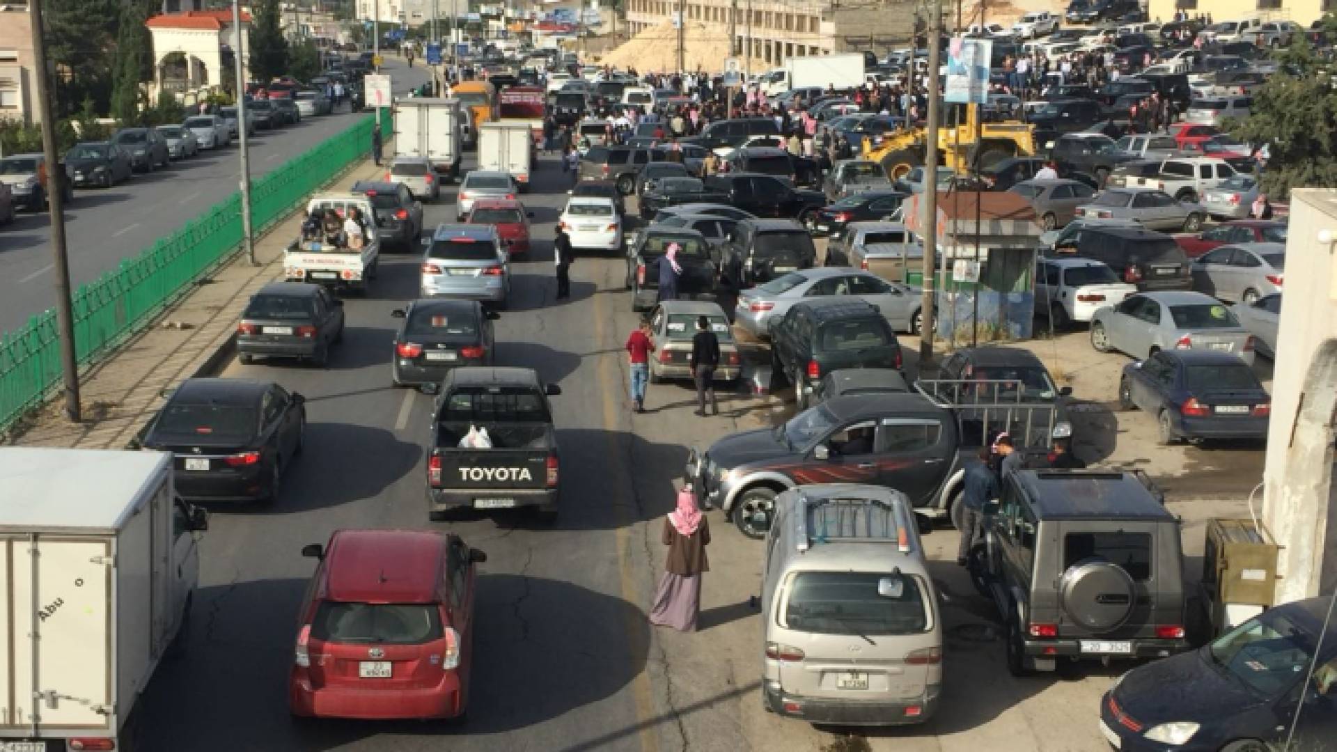 جانب من الاحداث التي شهدتها مأدبا