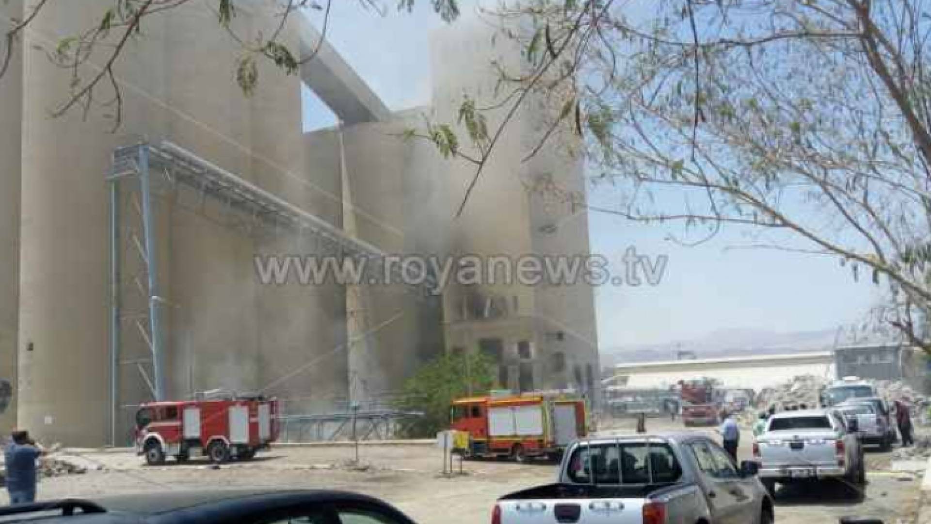 المدعي العام يدين شركتان في حادث حريق الصوامع بالعقبة