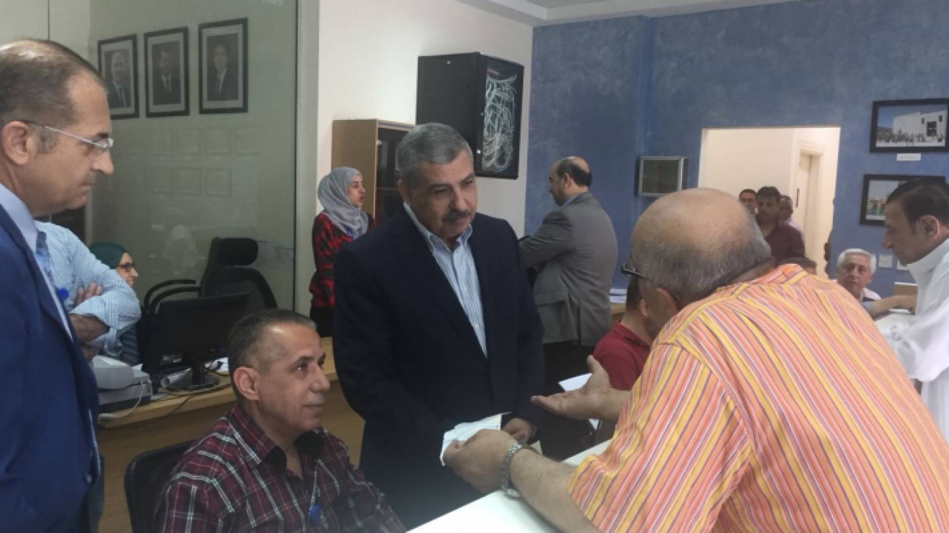 جانب من الزيارة