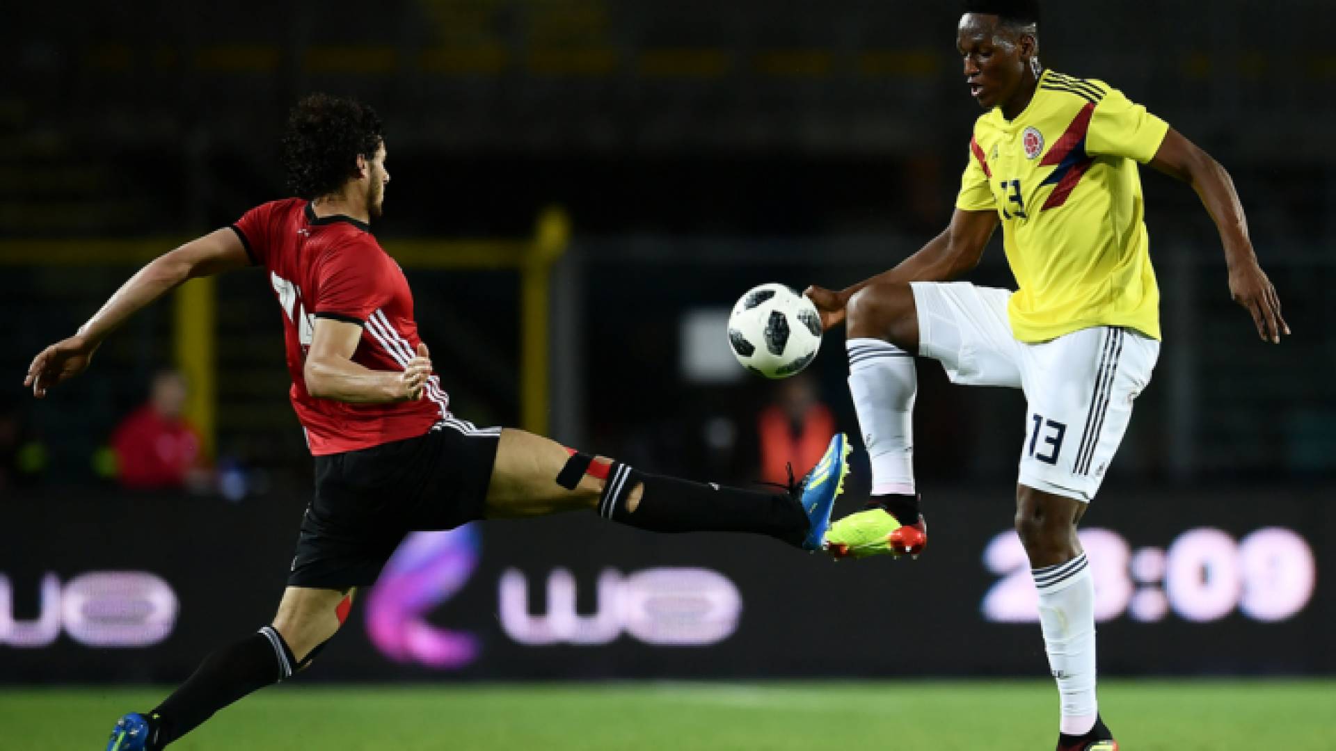 مصر تتعادل سلبيا مع كولومبيا