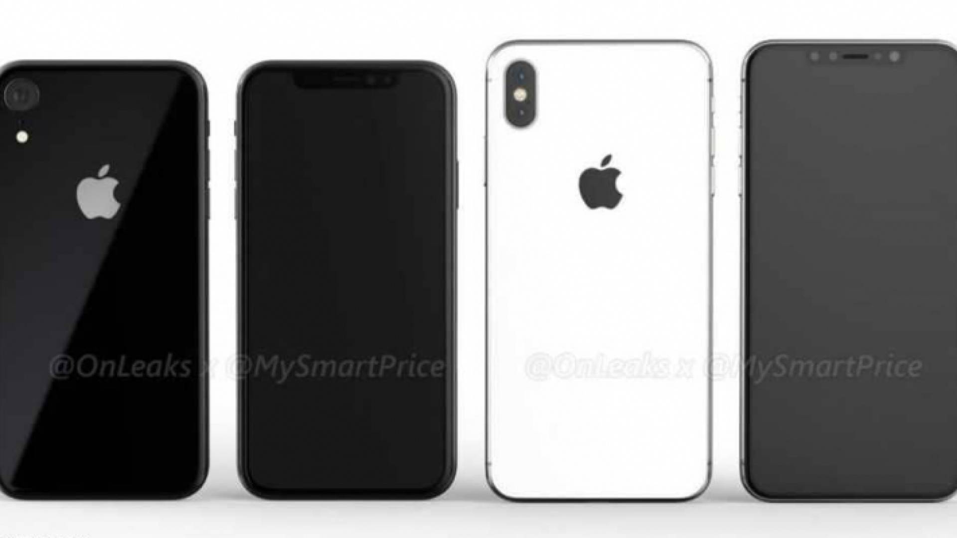 صورة لآيفون الجديد وآيفون X القديم