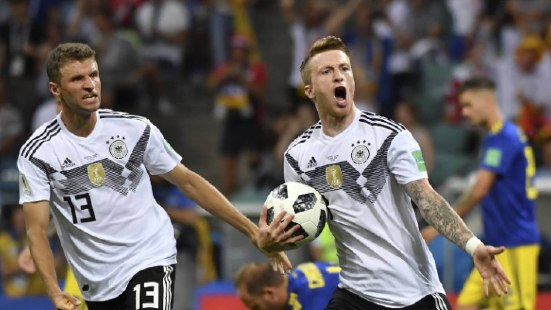 من المباراة