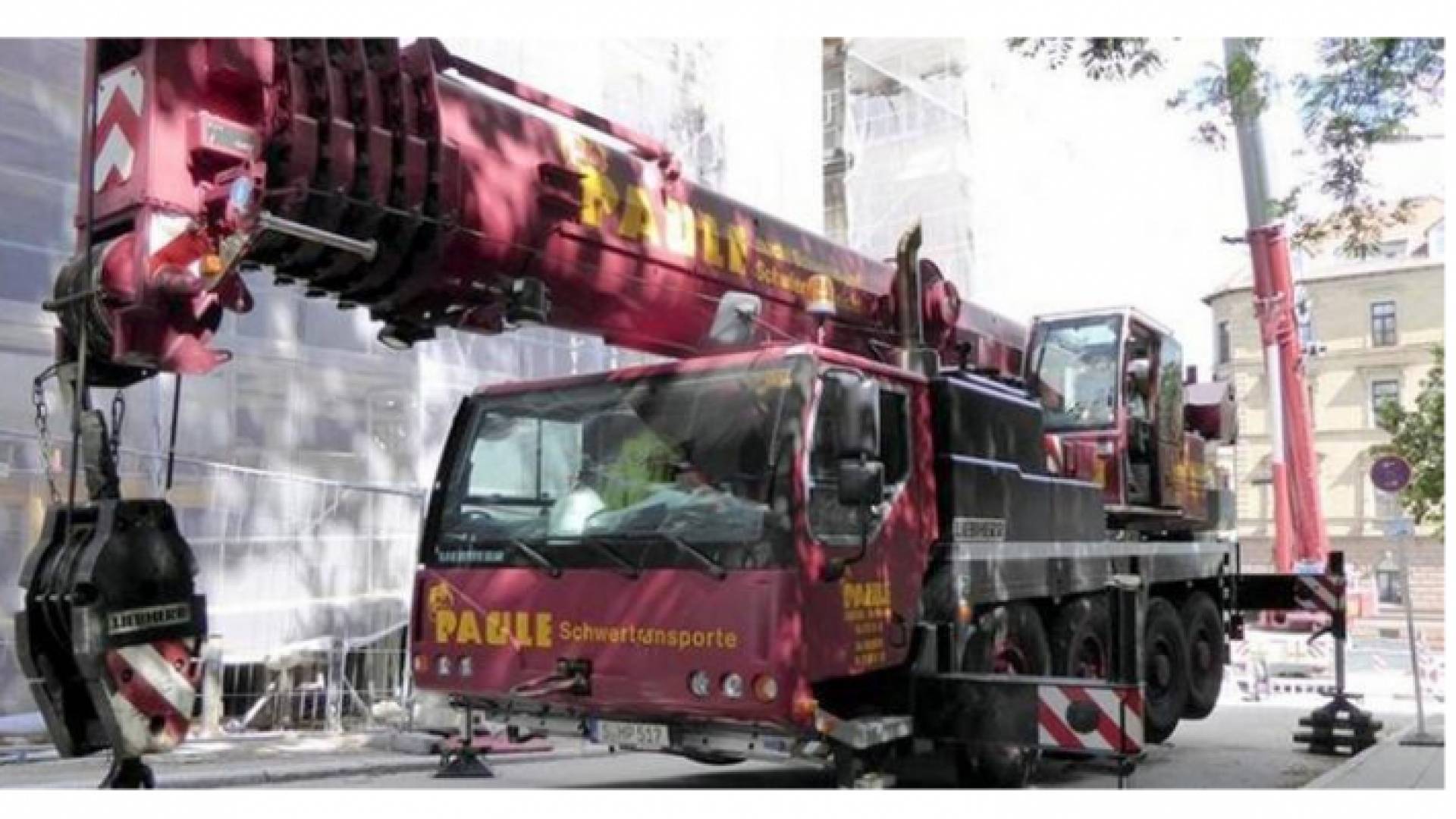 .رافعة تزن 48 طنا سرقت من ألمانيا وظهرت بمصر