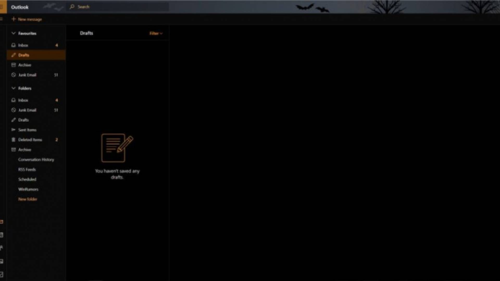 مايكروسوفت تكشف عن قدوم الوضع الليلي لخدمة البريد الإليكتروني Outlook