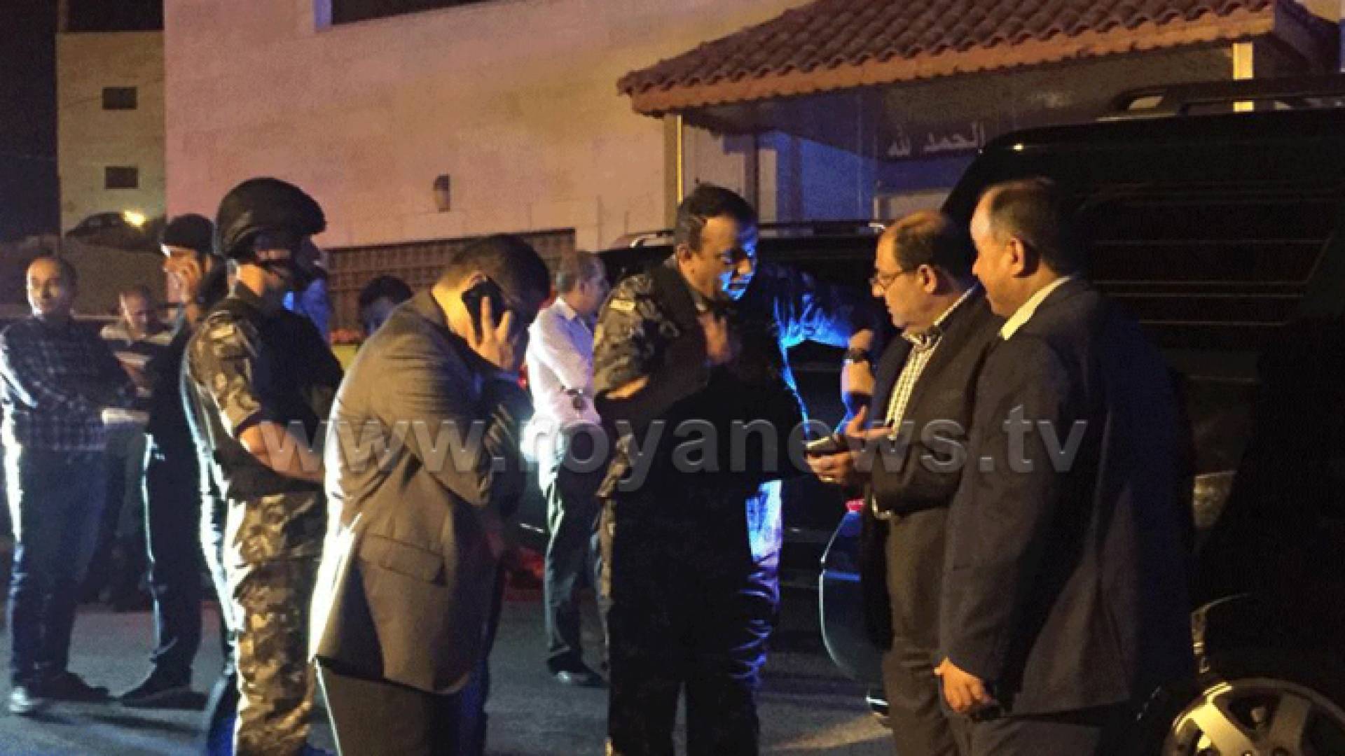 مدير الدرك في موقع المداهمة