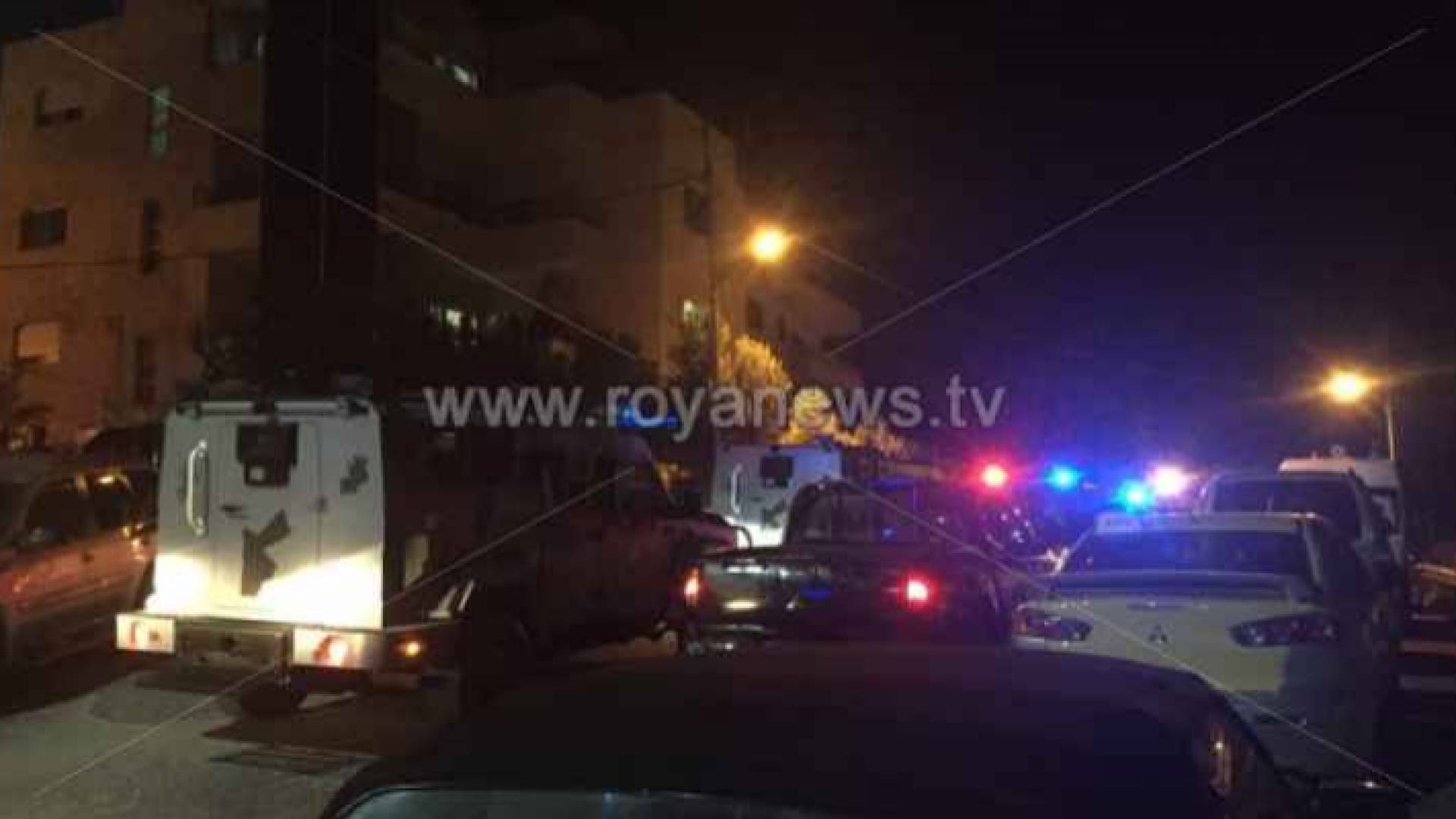 الصور من موقع الحدث الأمني بالسلط