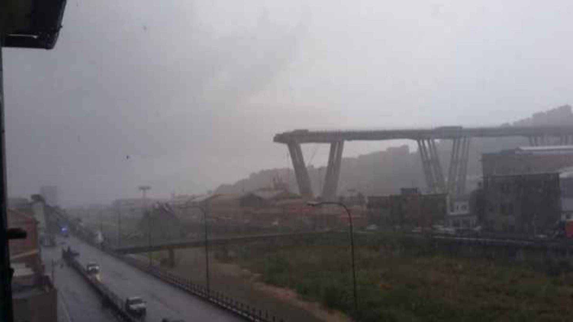 صورة لانهيار الجسر