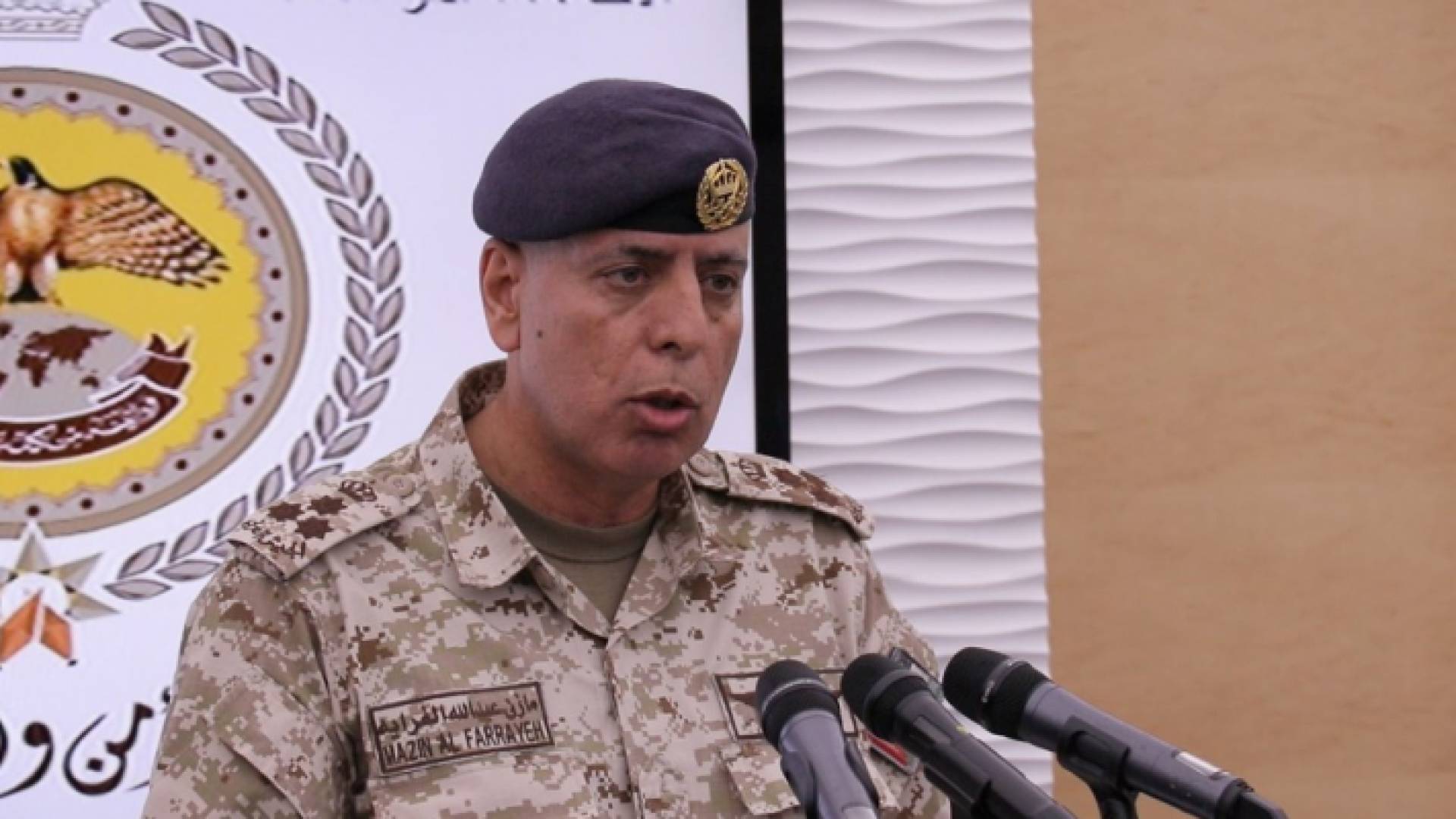 مدير عمليات خلية أزمة فيروس كورونا العميد مازن الفراية