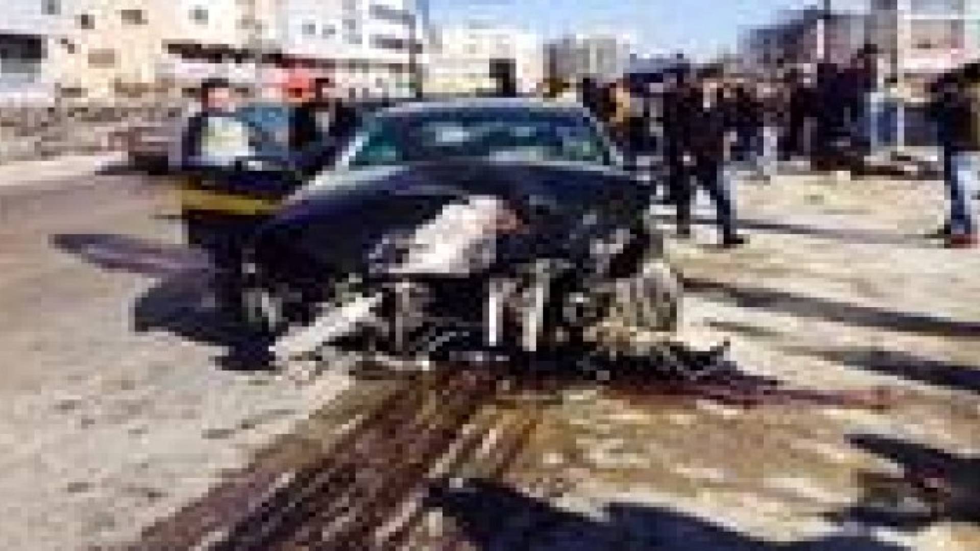 حادث سير في شارع المدينة المنورة "صور"