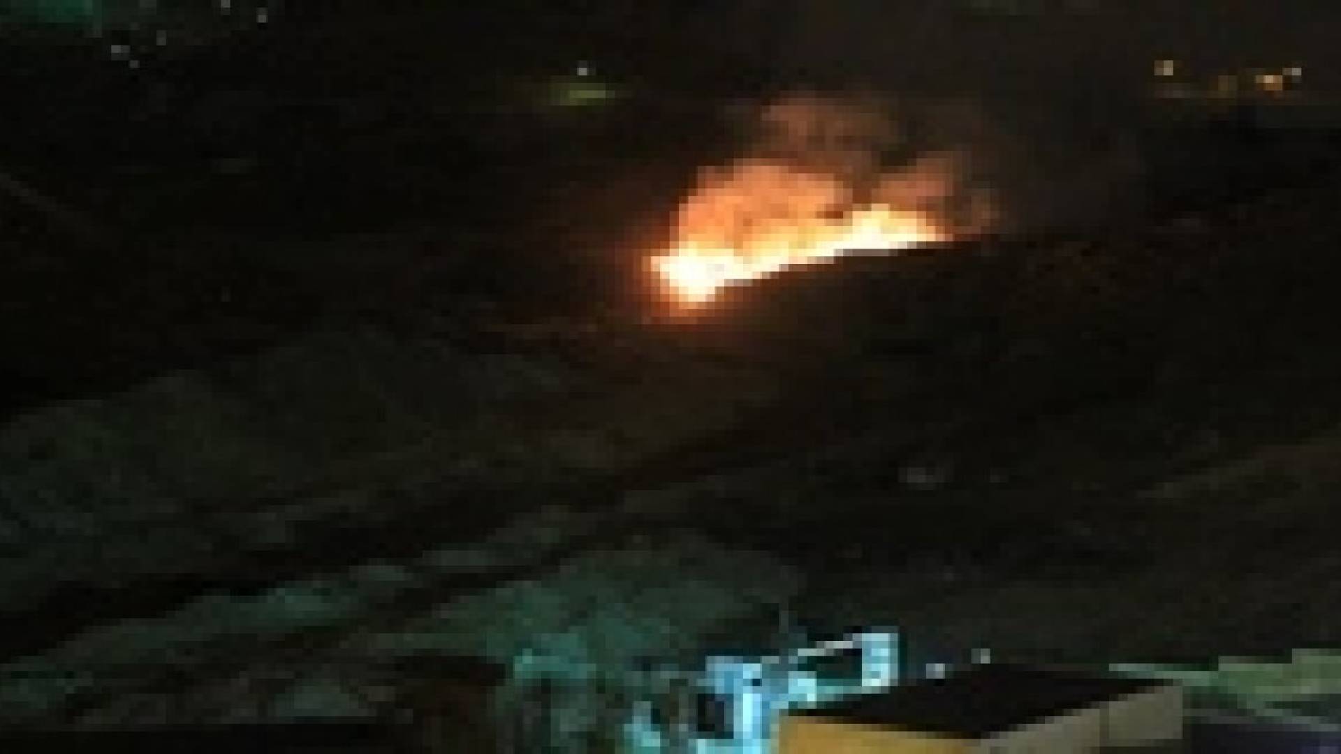 حريق في وادي عبدون ...صور