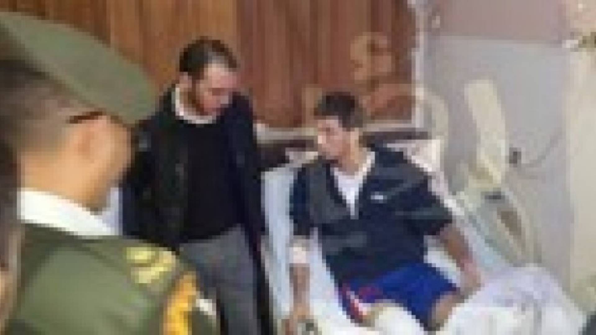 الأمير علي يزور "رياضيين فلسطينيين" اعتدت عليهم قوات الاحتلال - صور