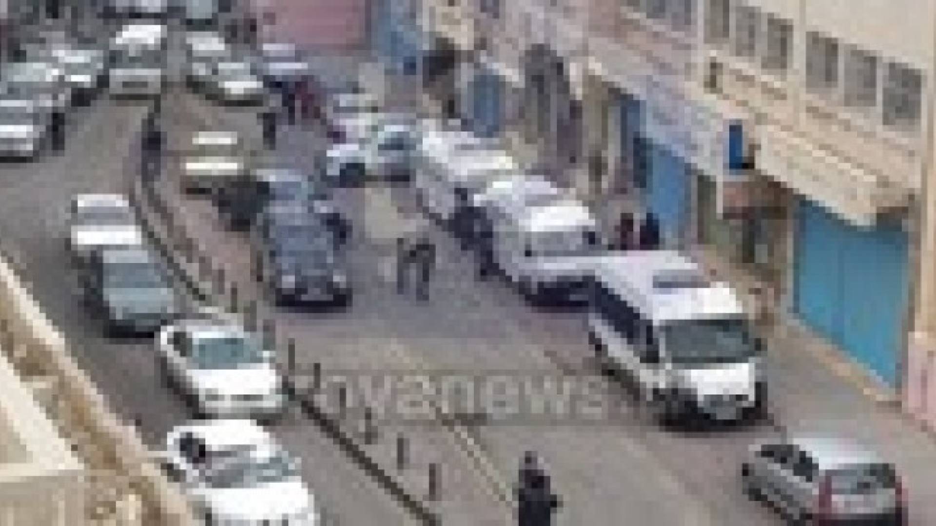 حرق اطارت واغلاق شوارع في منطقة الربة بالكرك - صور
