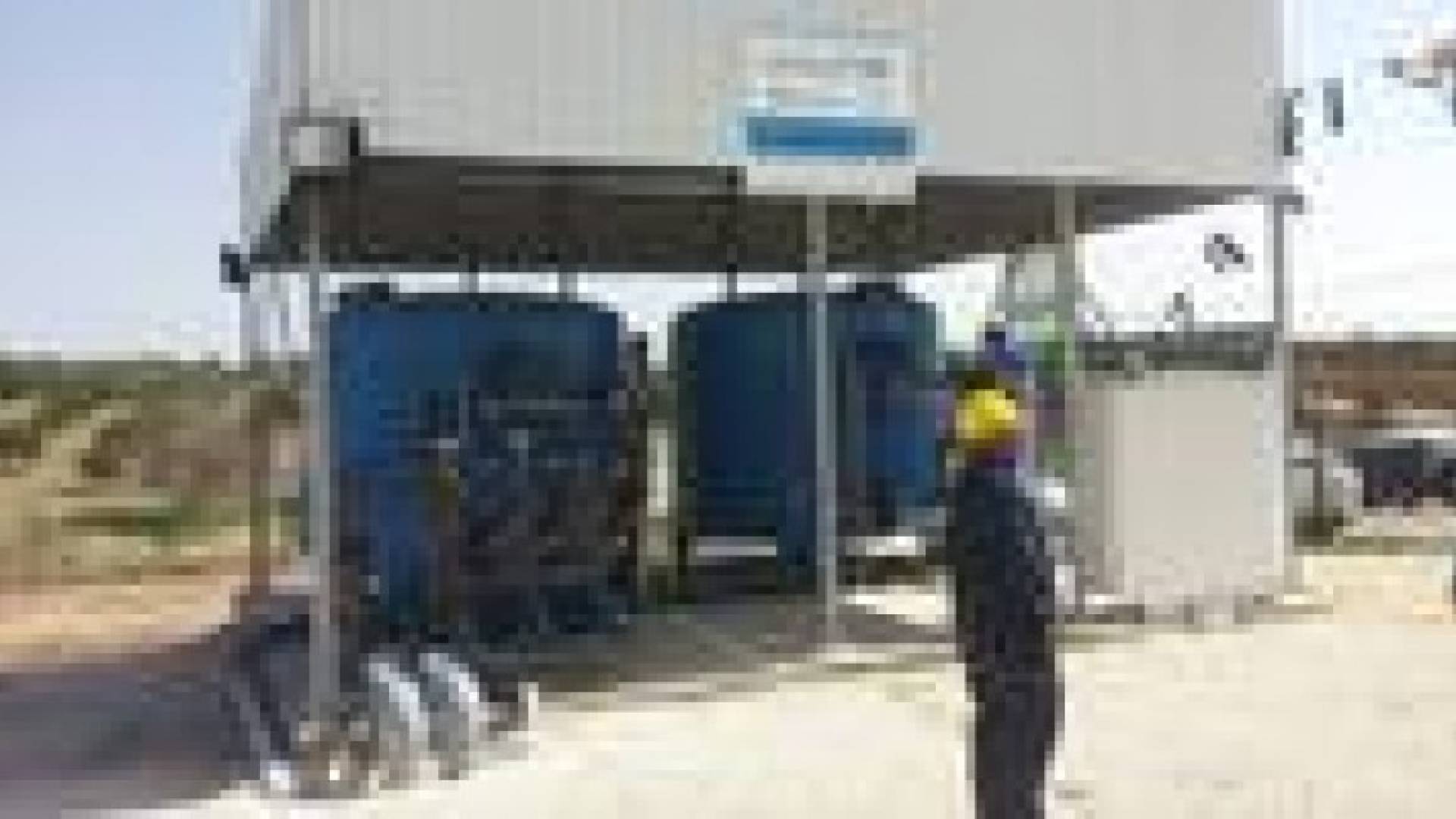 الناصر يفتتح محطة تنقية مياه في الرمثا