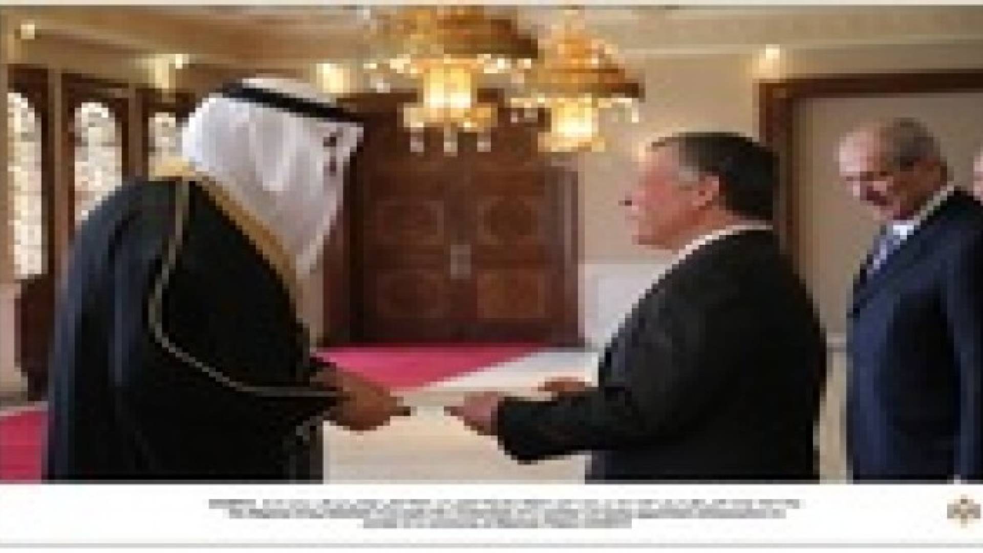 الملك يتقبل اوراق اعتماد عدد من سفراء الدول الشقيقة