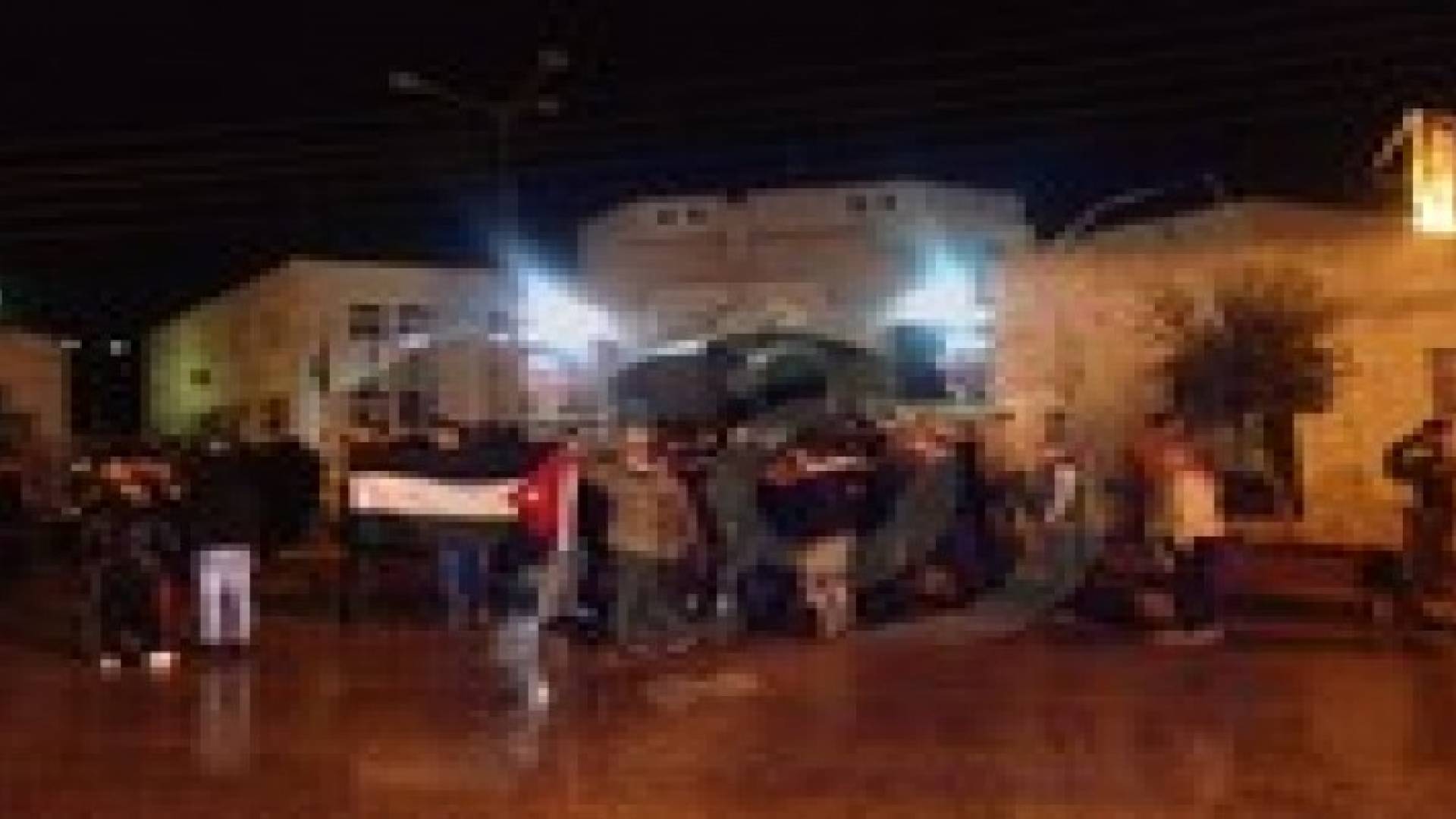 احتجاجات امام بلدية اربد الكبرى - صور
